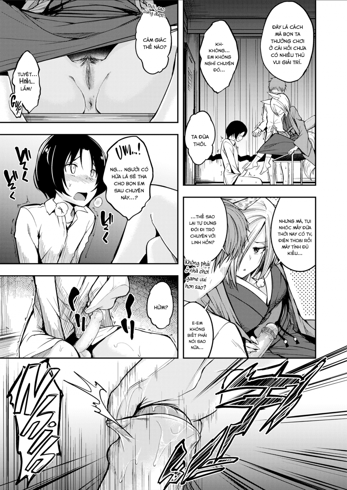 Đọc truyện hentai Trò Chơi Cầu Cơ - Oneshot