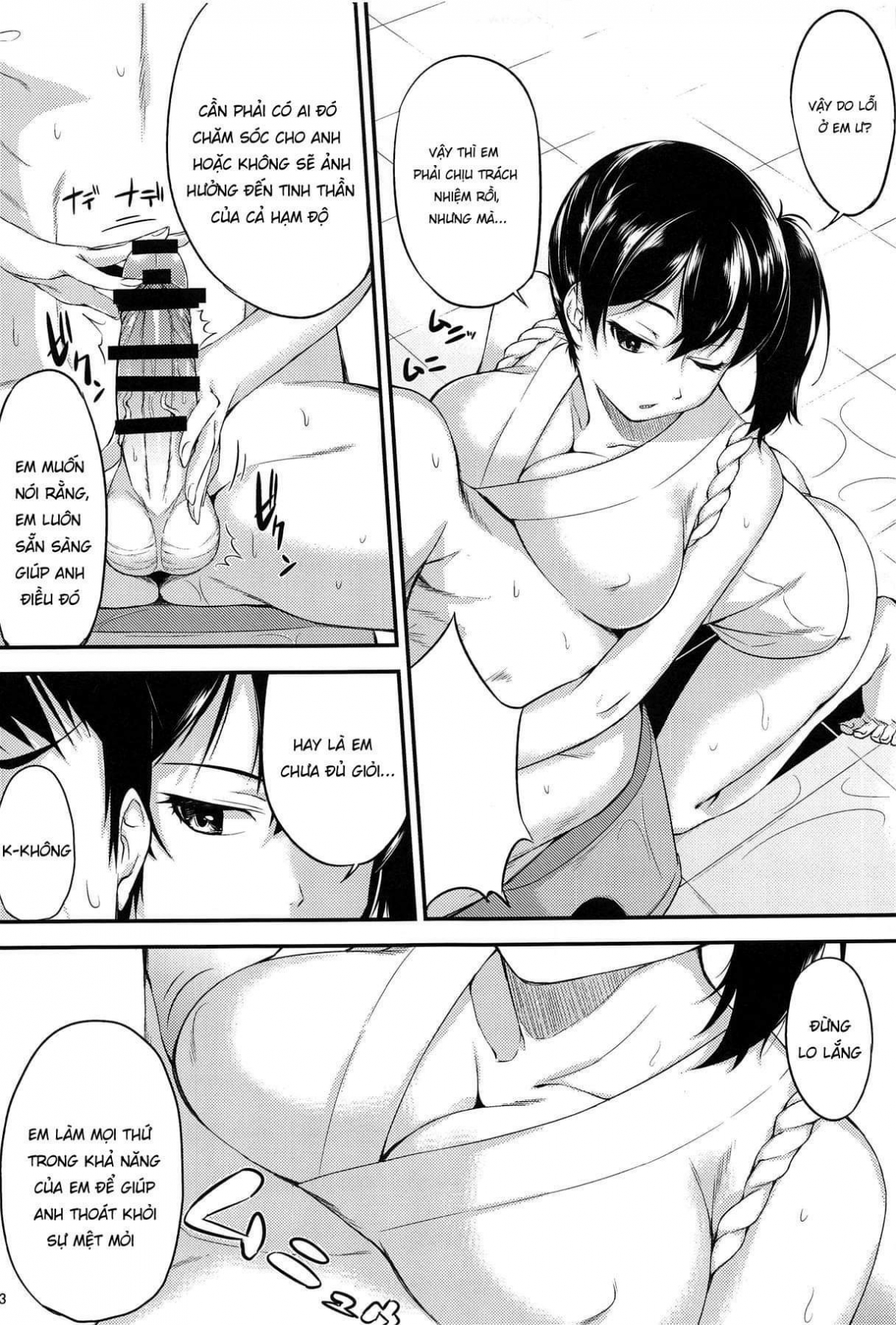 Đọc truyện hentai Làm Tình Với Kaga Trong Phòng Tắm (Kantai Collection -KanColle-) - Oneshot