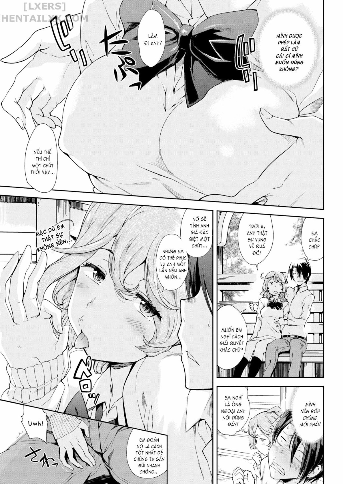 Đọc truyện hentai Mienai Tokoro De - Chap 6: Sudden Girlfriend