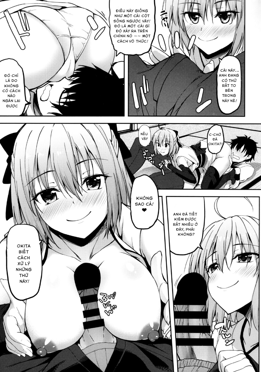 Đọc truyện hentai Okita-San Datte Koi Ga Shitai - Oneshot
