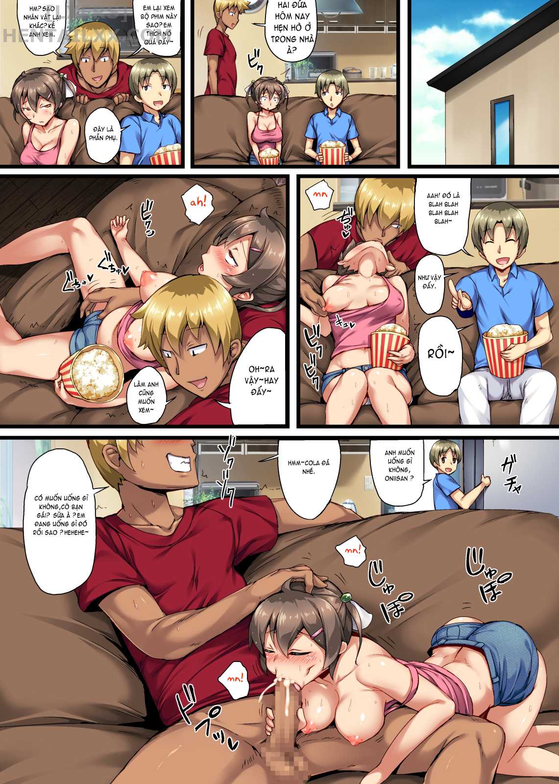 Đọc truyện hentai Otouto no Koibito ga Mukashi Choukyou Shita Motokano datta - Oneshot