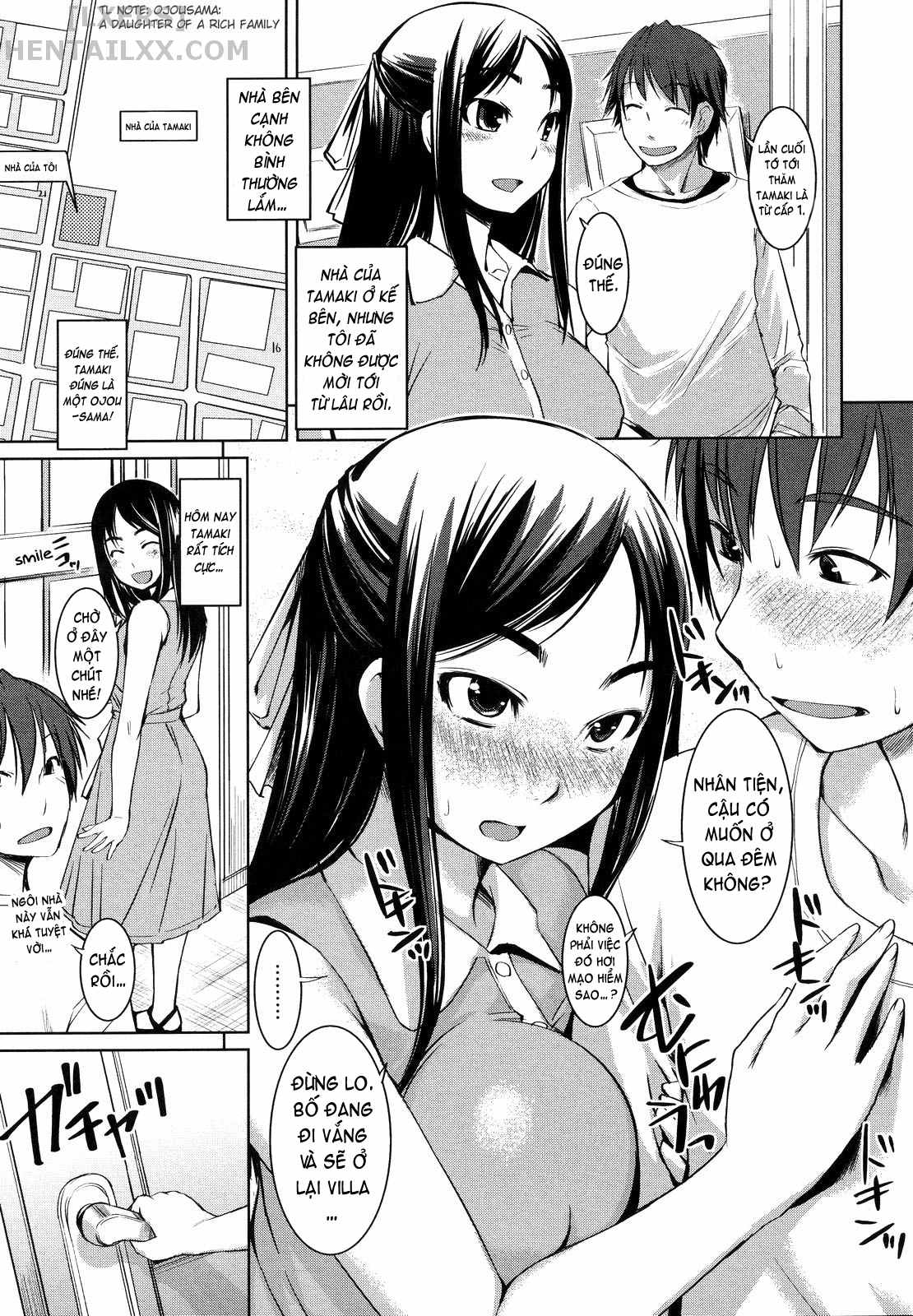 Đọc truyện hentai Ojou-sama wa H ga Osuki - Chap 4