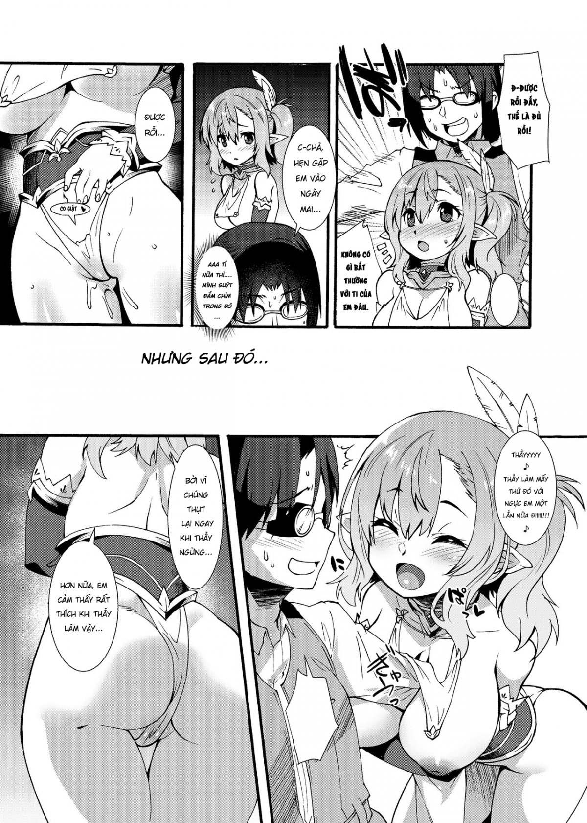 Đọc truyện hentai Sukebe Elf Tanbouki - Bé elf ngọt nước