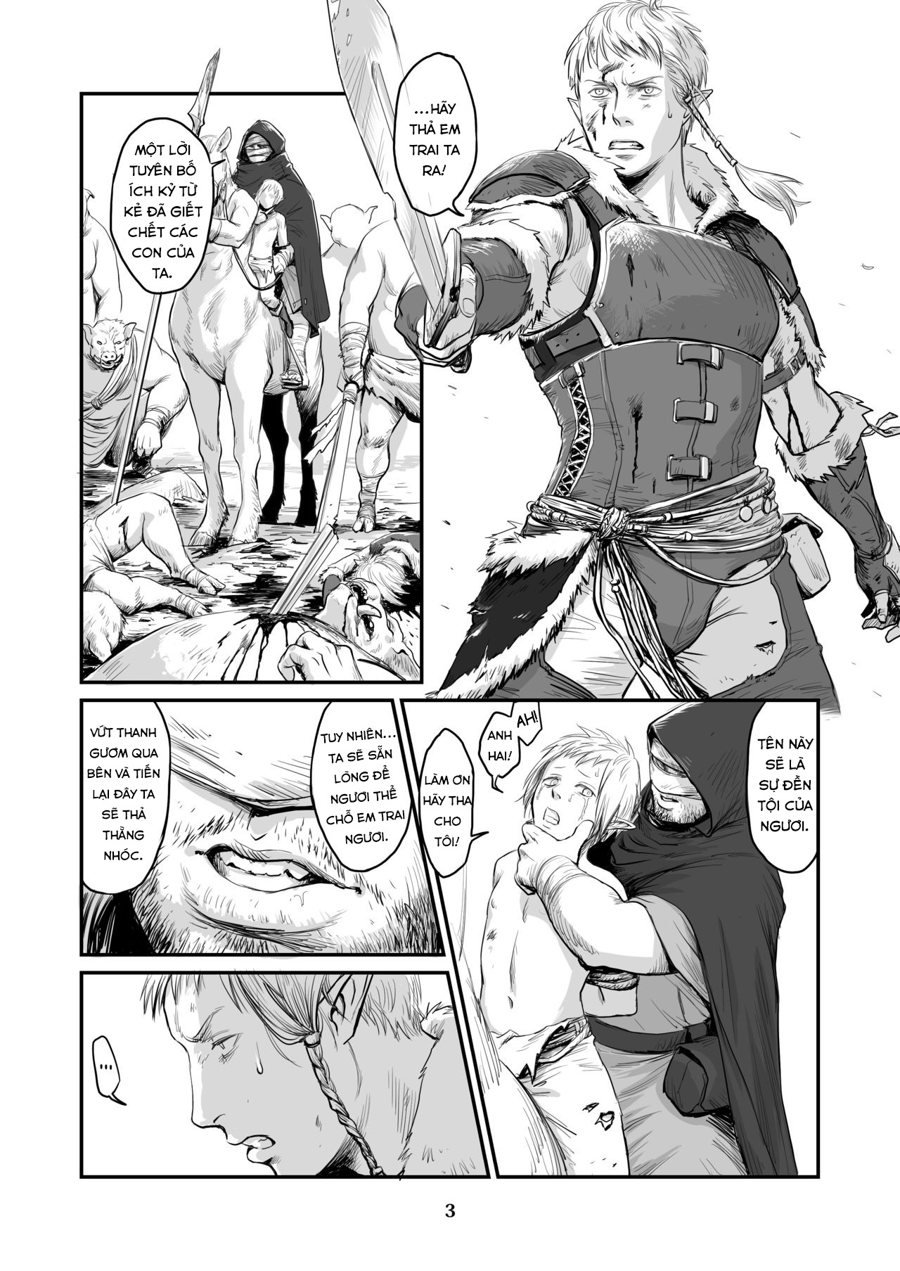 Đọc truyện hentai Vị Tân Nương của Orc - Oneshot