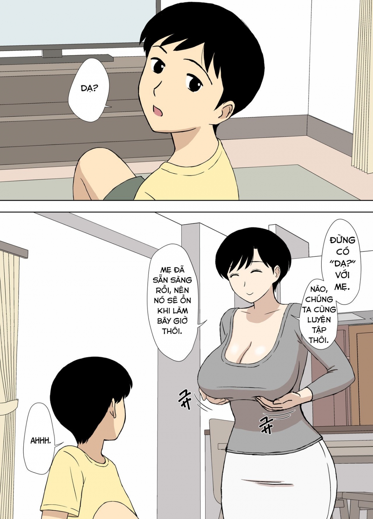 Đọc truyện hentai Sex Training with Mom 2 ~Ikumi-san’s Study about Sex Training~ - Oneshot