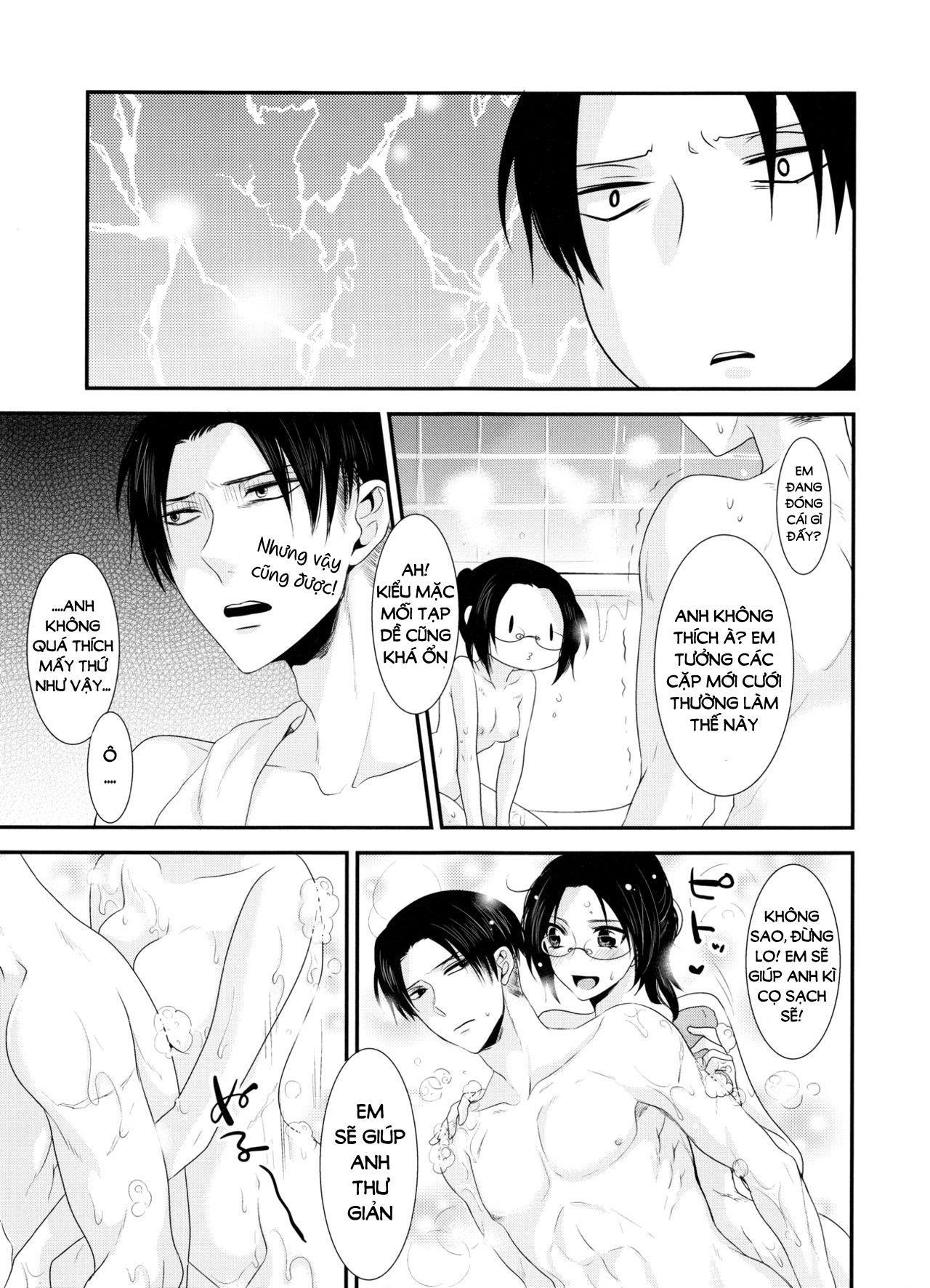 Đọc truyện hentai Kiss me once again (Shingeki no Kyojin) - Bonus