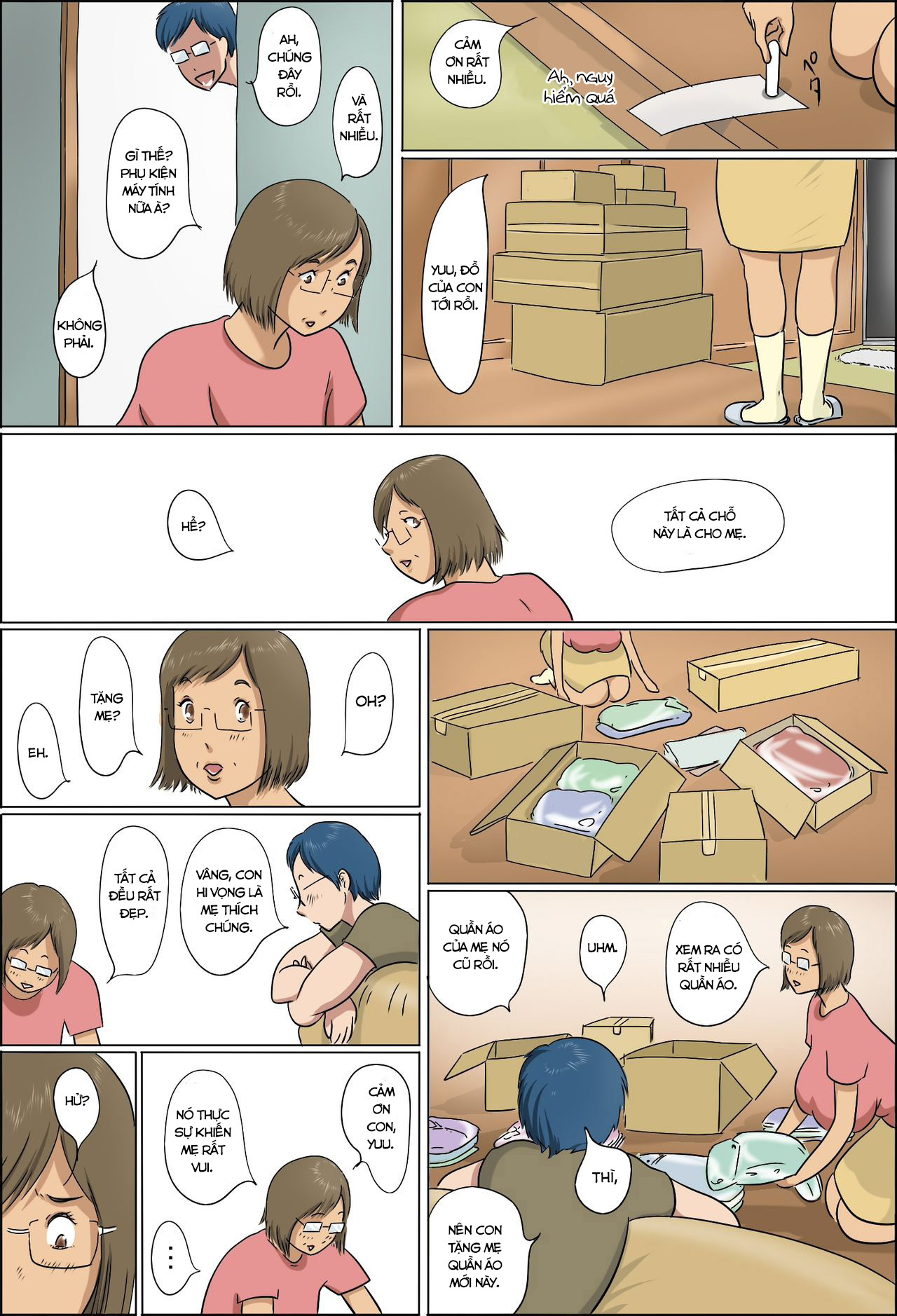Đọc truyện hentai Haha To Musuko No Kazoku Seikatsu - Chap 2