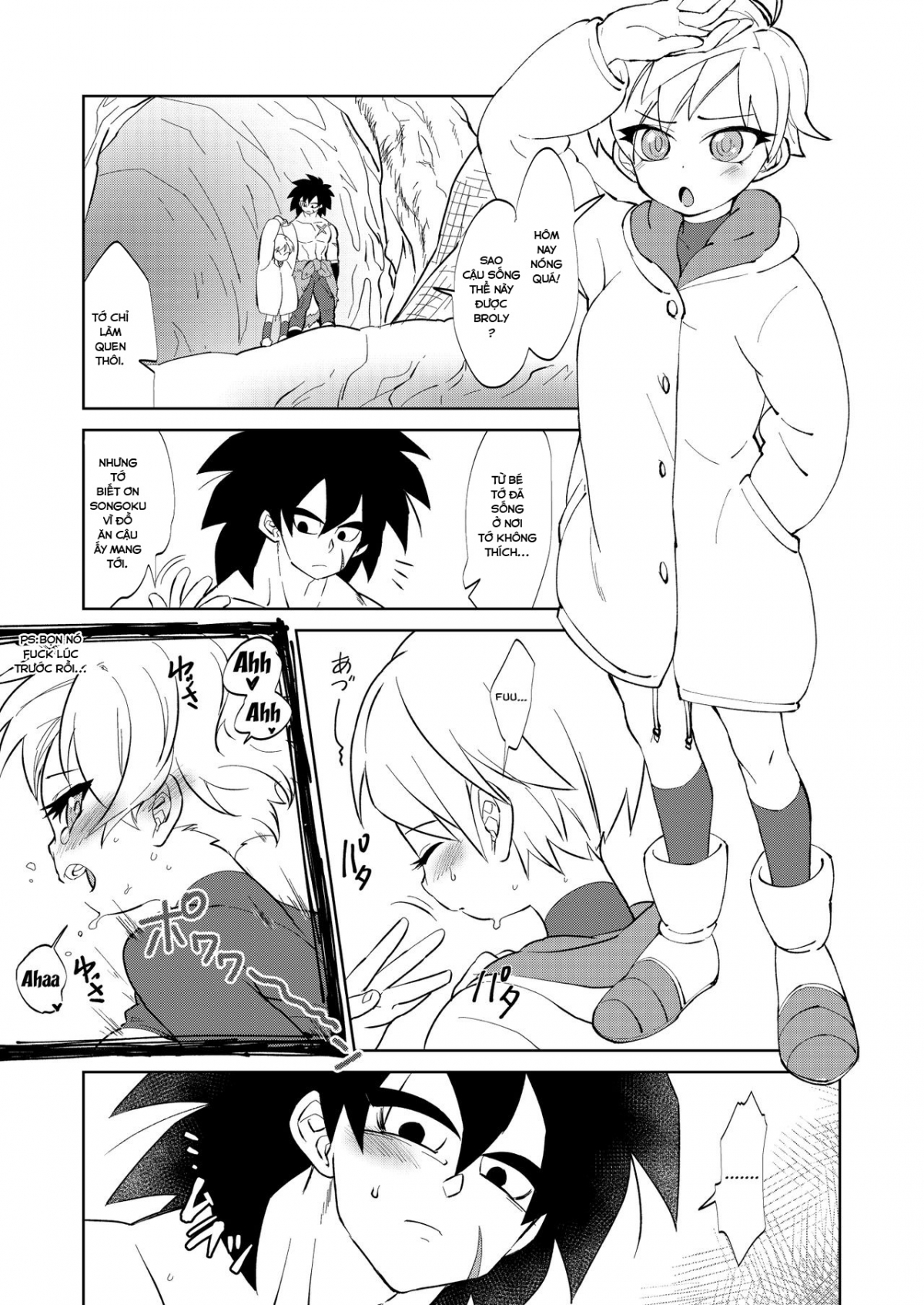 Đọc truyện hentai Broly x Cheelai - Oneshot