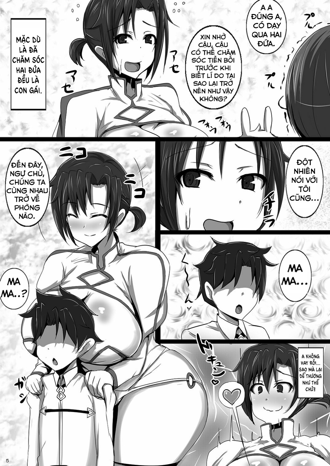 Đọc truyện hentai Totsuzen Shota Ni Natta Master Ni Inran Boudica Ga Mama Ni Natte Seikyouiku - Oneshot