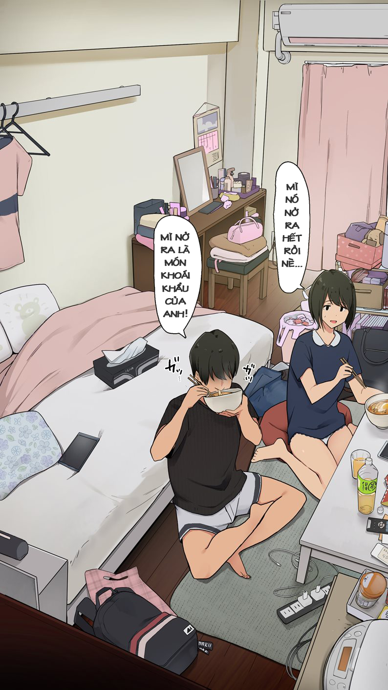 Đọc truyện hentai Toaru Joshidaisei No Ichiban Taida Datta Hi - Oneshot