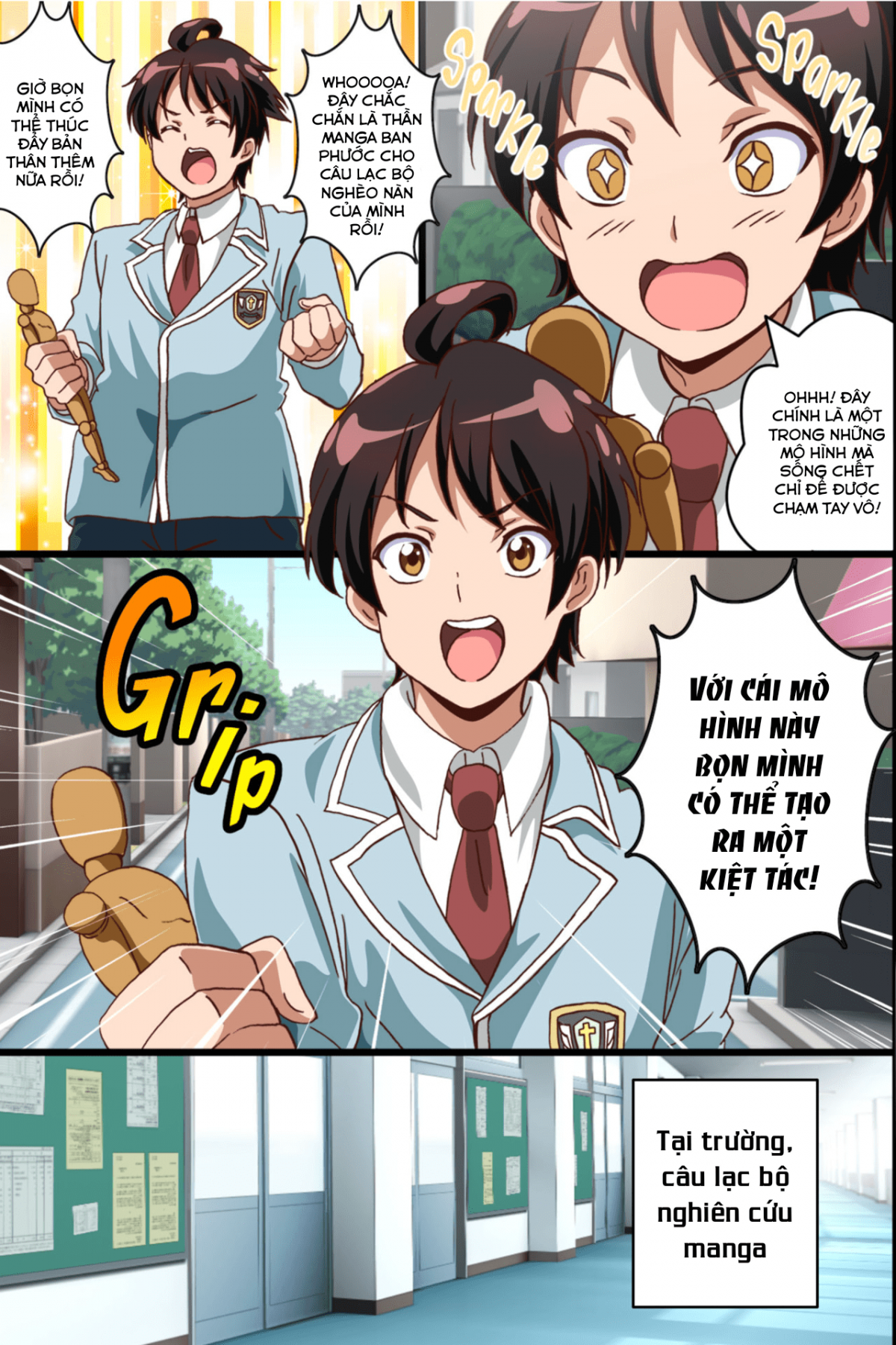 Đọc truyện hentai Búp Bê Kích Dục - Chap 1 - Hội trưởng! Hãy chiếm lấy em đi!