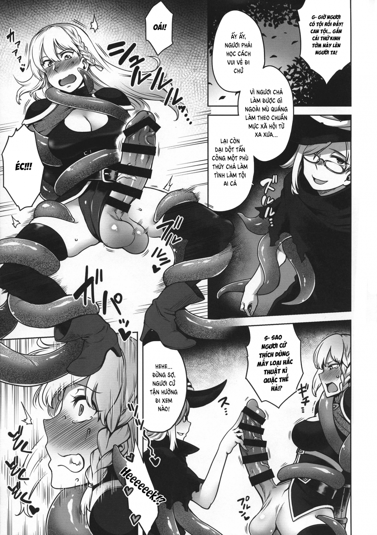 Đọc truyện hentai The Lady Knight and the Futanari Curse - Oneshot