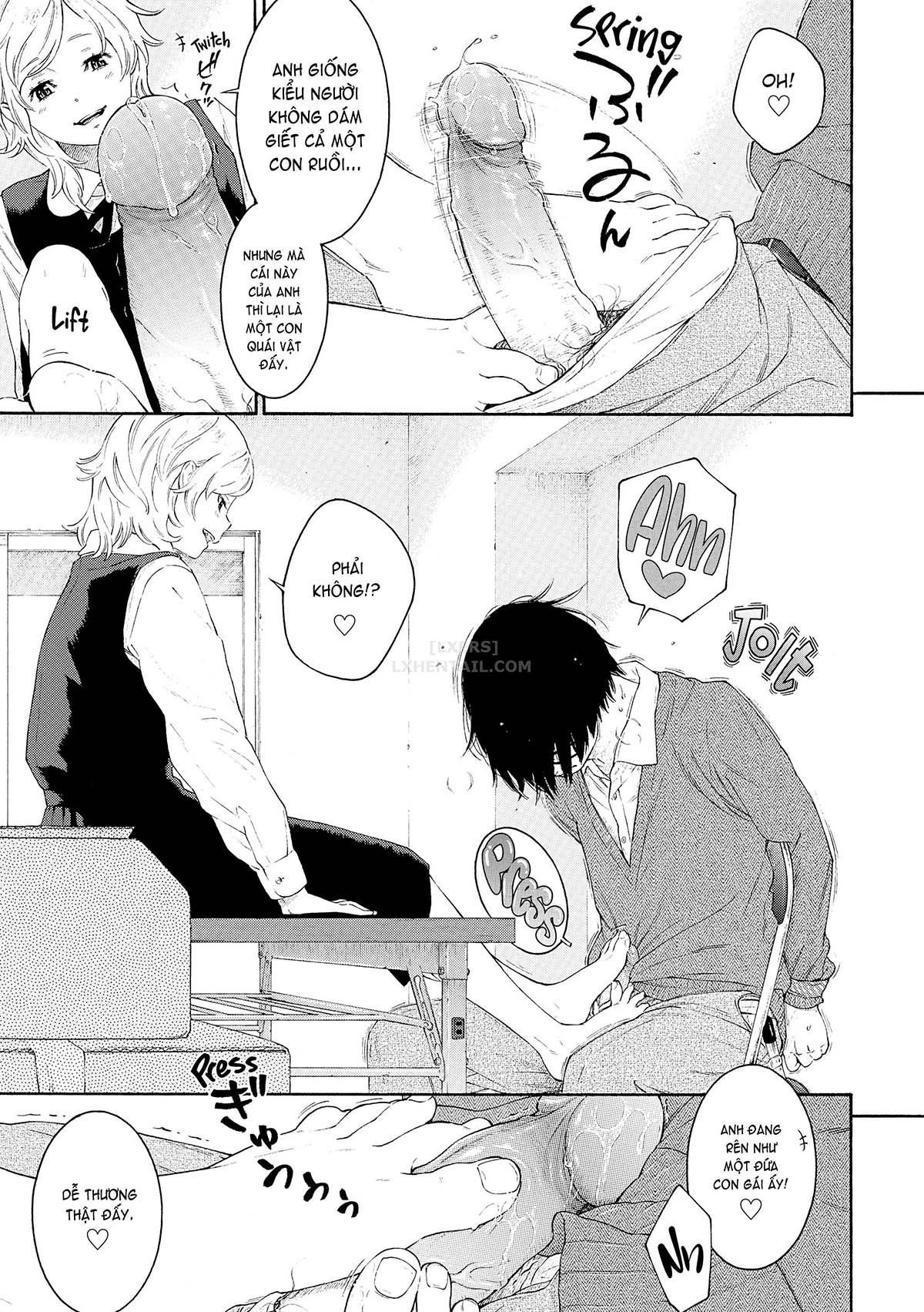 Đọc truyện hentai Deep Blue Static - Chap 7 - Inequality Sign