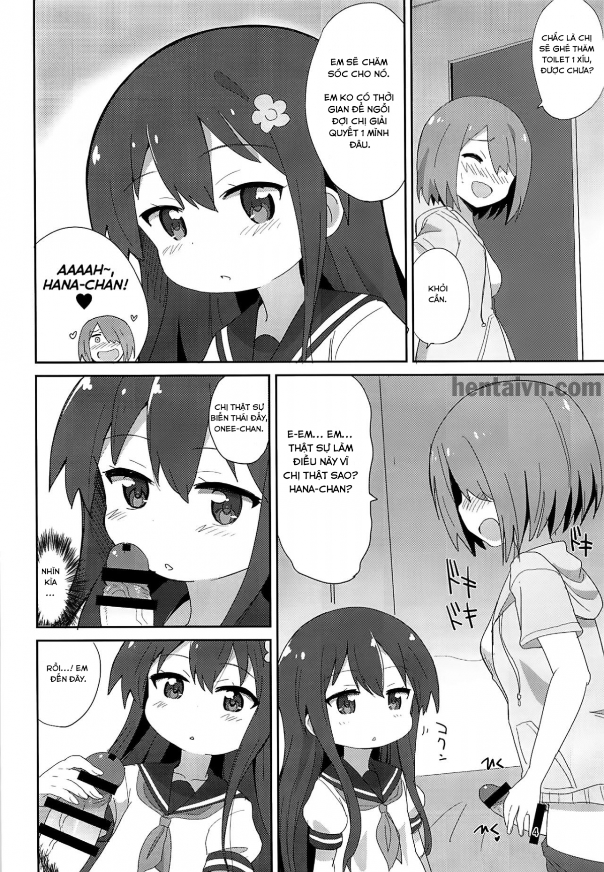 Đọc truyện hentai Thiên Thần Loli (Mya-nee vs Hana-chan) - Oneshot ngọt ngào
