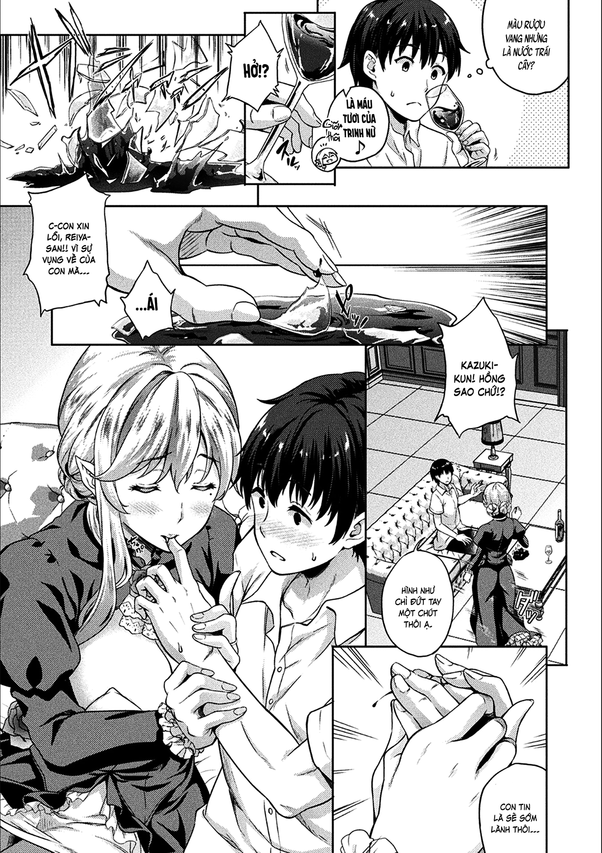 Đọc truyện hentai Người tôi yêu là ma cà rồng!? - Ch. 3