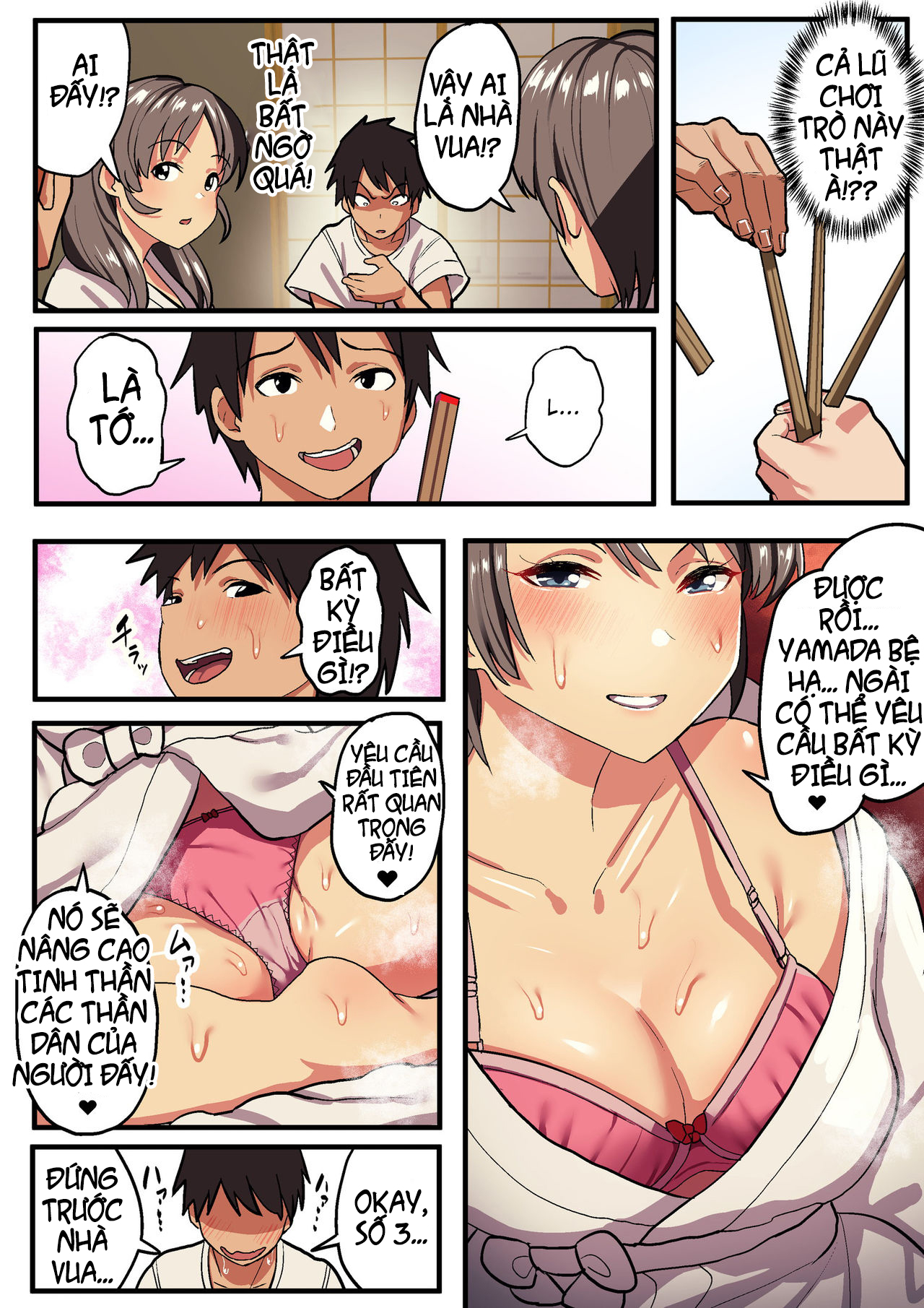Đọc truyện hentai School Trip X King Game - Chap 1