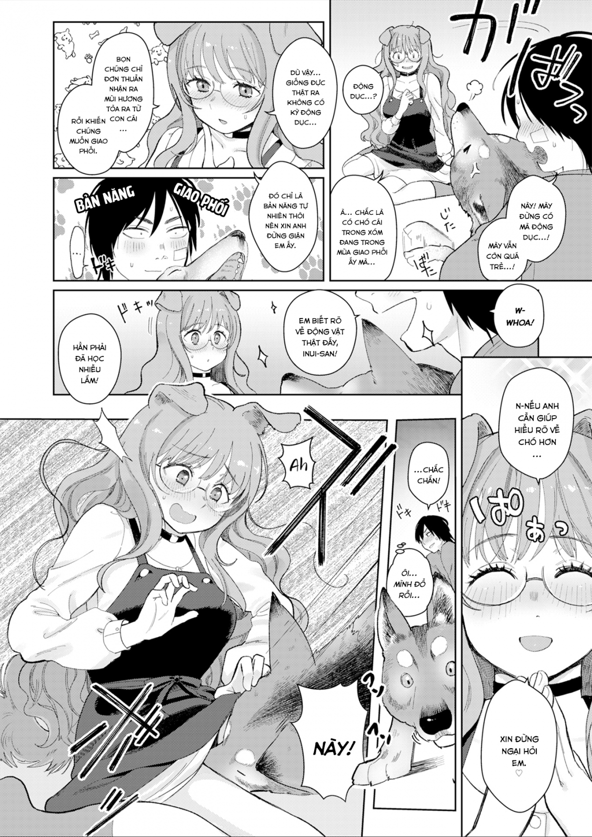 Đọc truyện hentai Nàng Cún và Chàng Sói - Oneshot