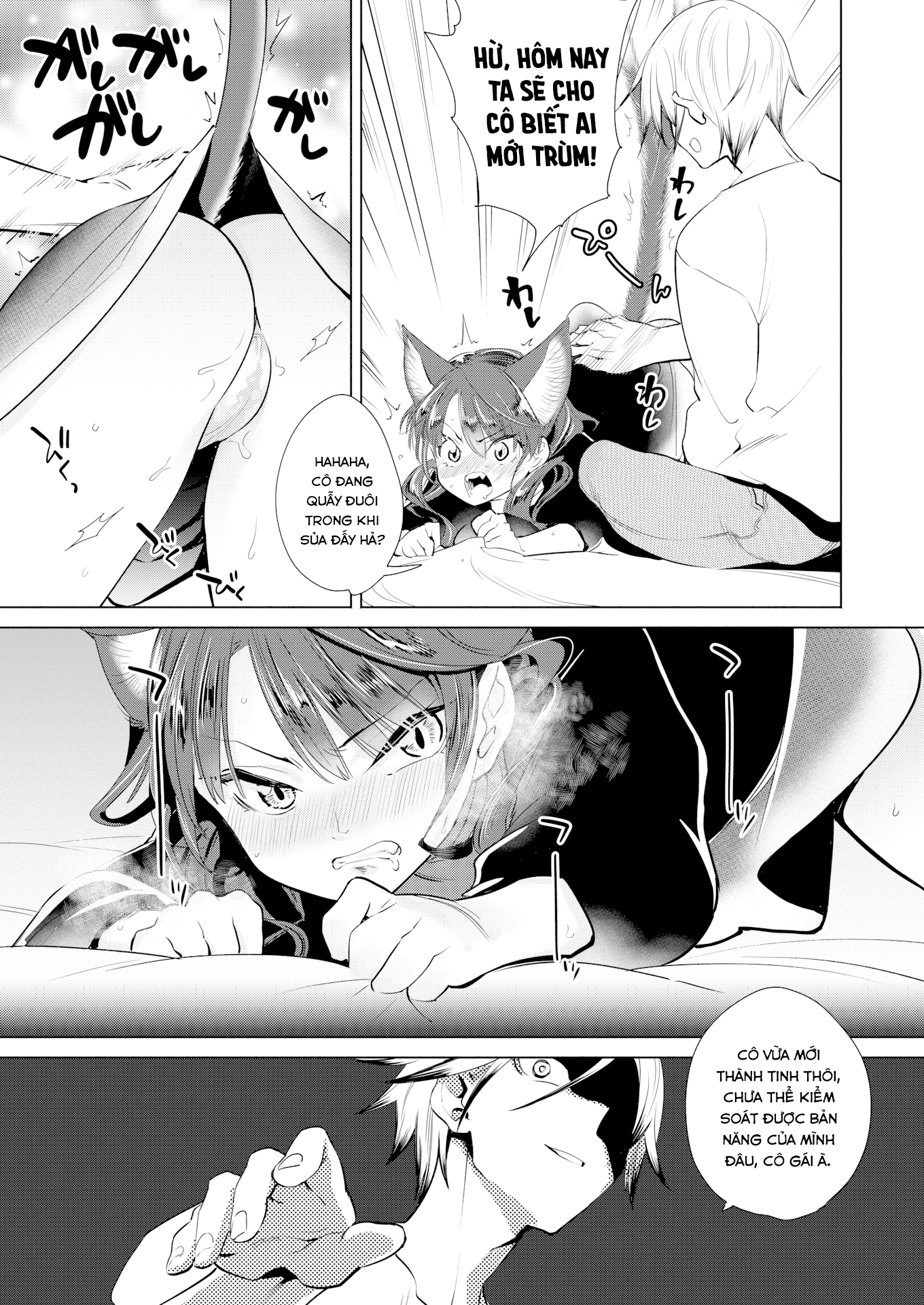 Đọc truyện hentai A Mythological Boy’s Bedroom - Chương 4: Fox vs. Cat