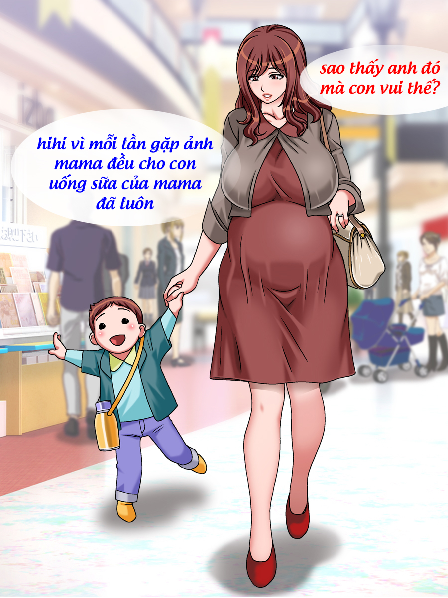 Đọc truyện hentai Milk Cup Maman - Oneshot