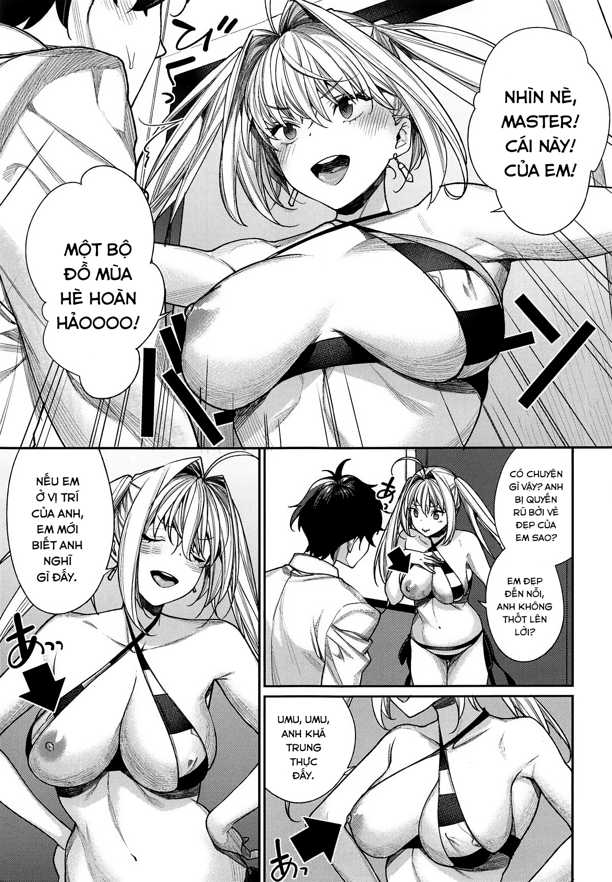 Đọc truyện hentai Nero wa Master ni Naderaretai! - Oneshot