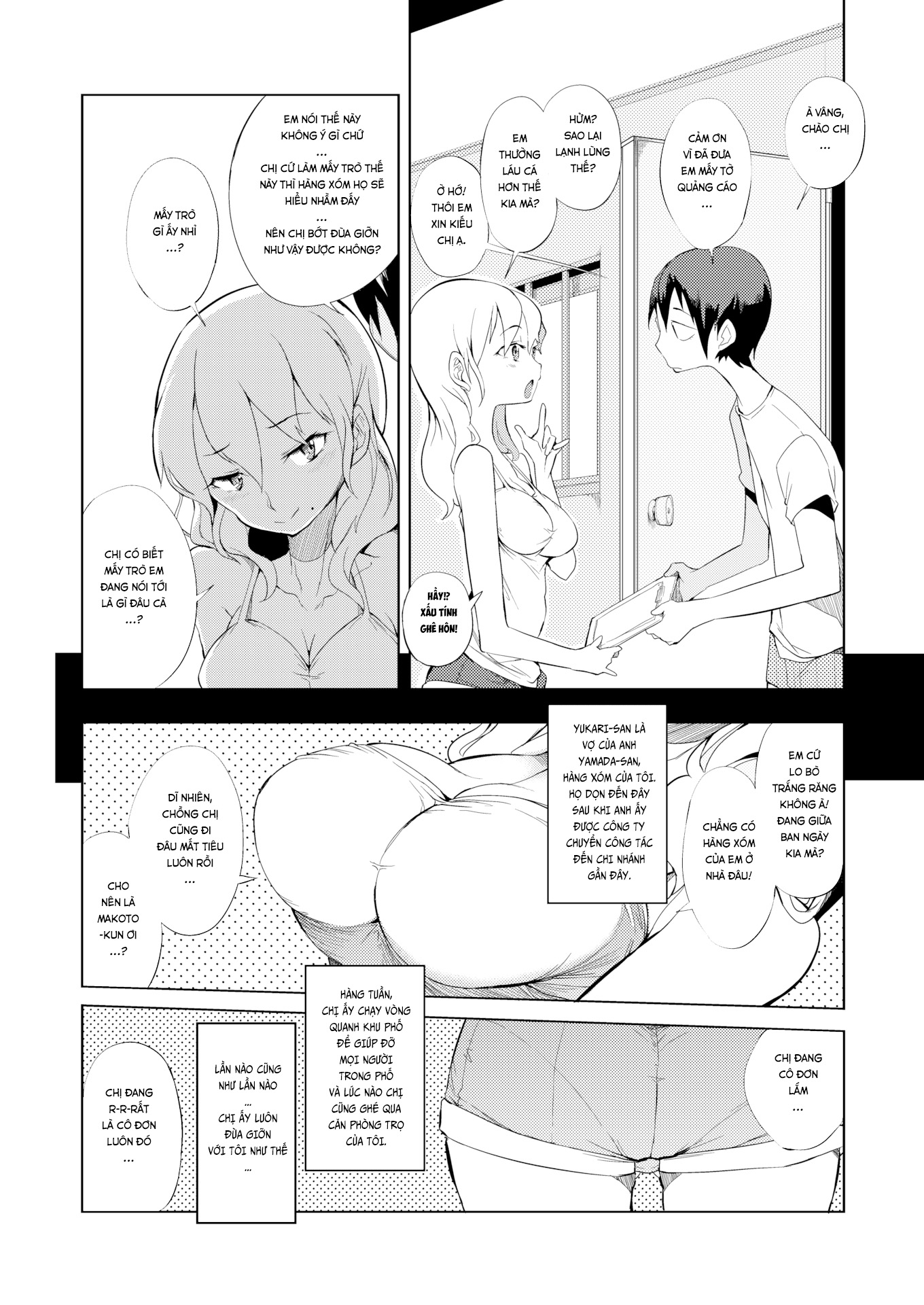 Đọc truyện hentai Chị Phò Hàng Xóm - Oneshot