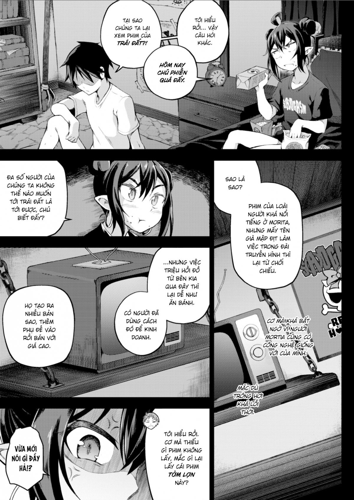 Đọc truyện hentai Lời tiên tri của HẮC NGUYỆT - Chap 4