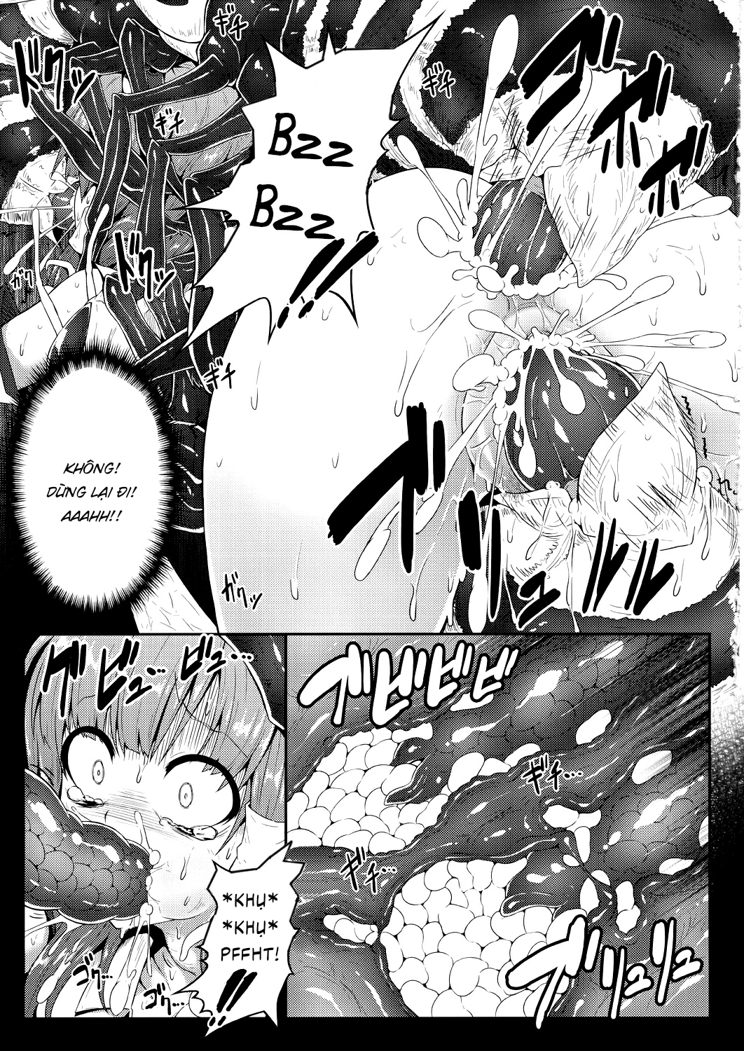 Đọc truyện hentai Sanae và cuộc phiêu lưu vào hang tò vò(Touhou Project) - Oneshot