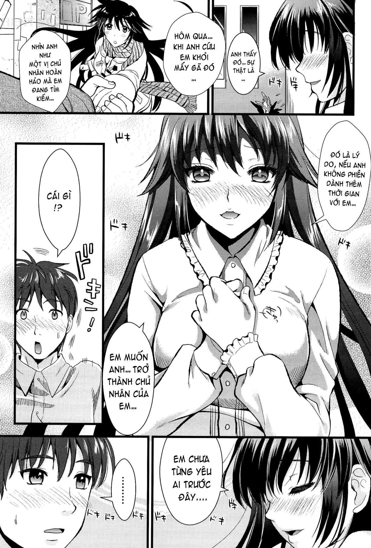 Đọc truyện hentai Boku to Kanojo no Shujuu Kankei - Chap 1