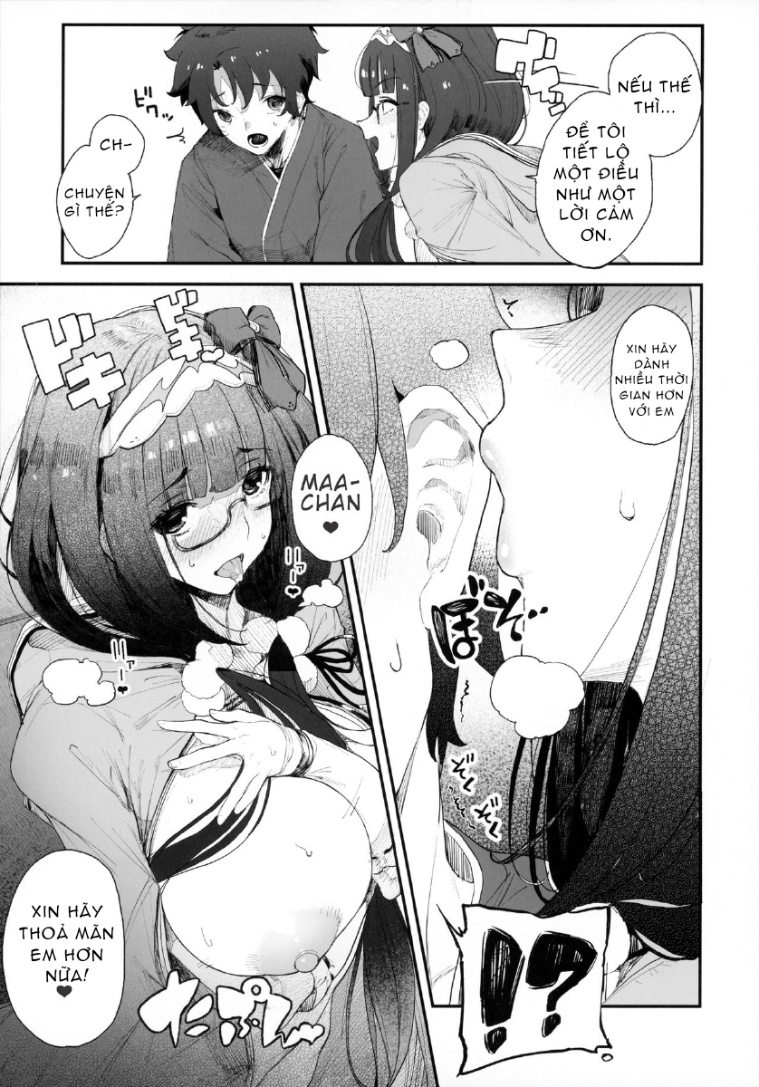 Đọc truyện hentai Enmatei Hanshokuki Osakabehime - Oneshot