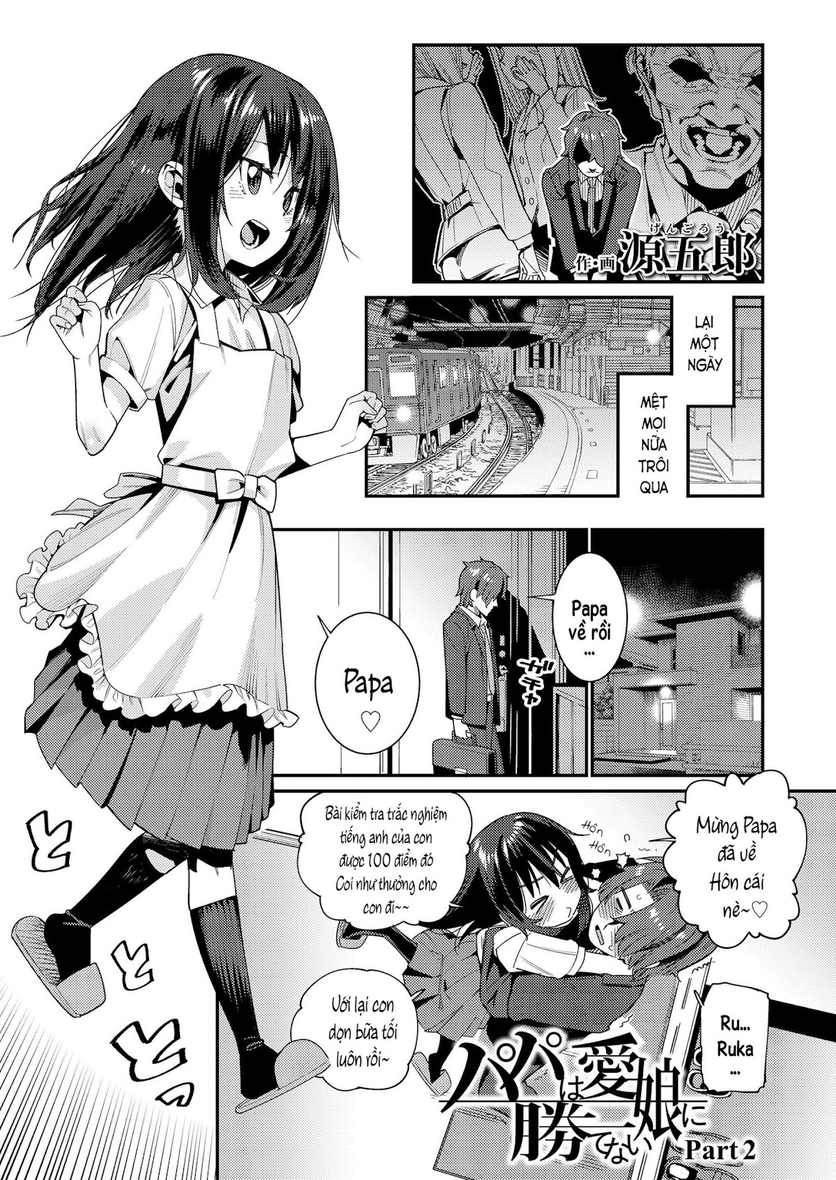 Đọc truyện hentai Papa wa Manamusume ni Katenai - Part 2