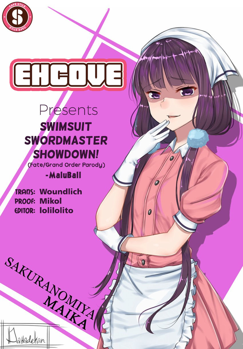 Đọc truyện hentai Cuộc đấu giữa hai kiếm sĩ đồ bơi! - Oneshot
