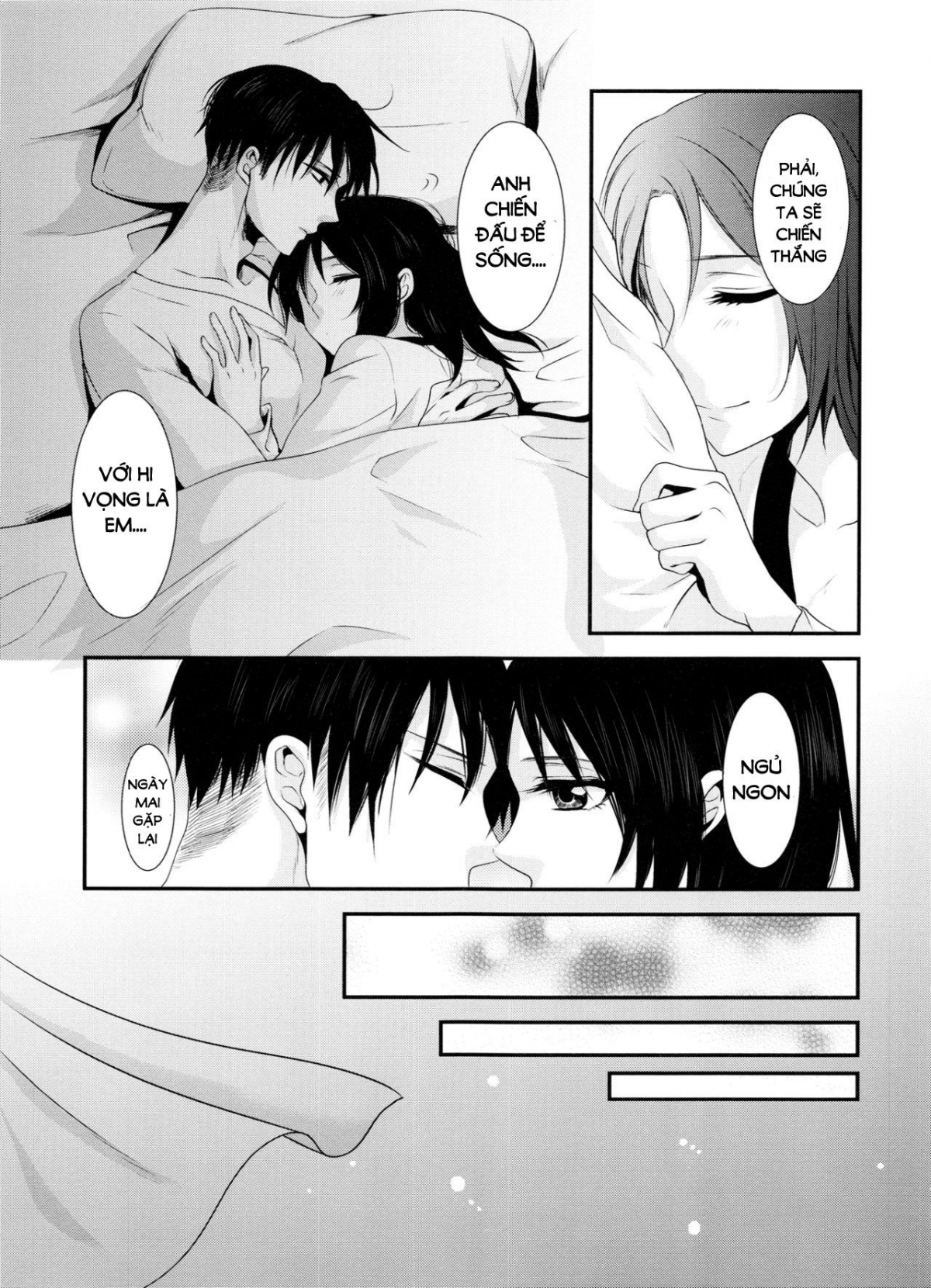 Đọc truyện hentai Kiss me once again (Shingeki no Kyojin) - Chap 3