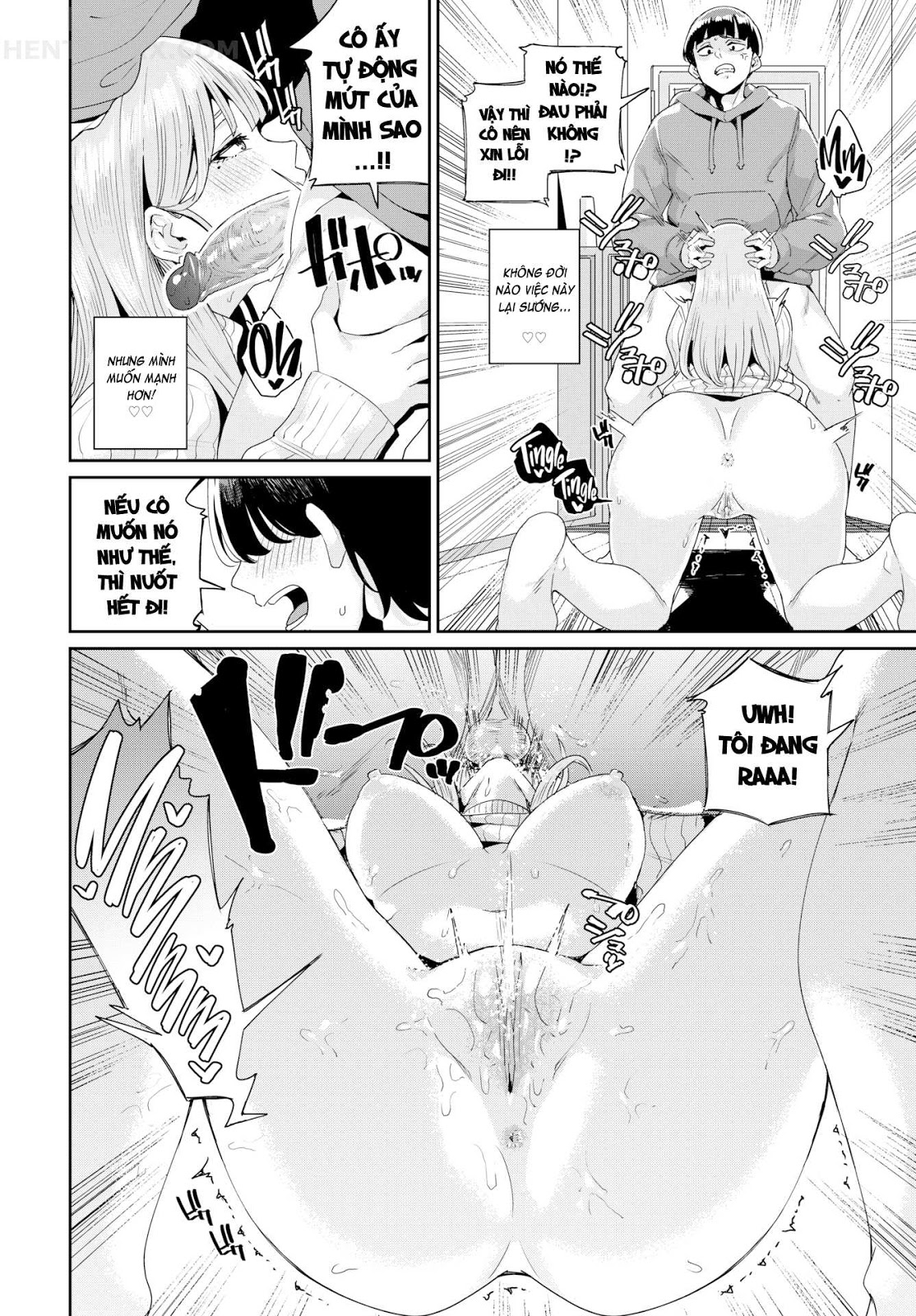 Đọc truyện hentai JK Manual - Chap 4 - Let No Stalker Escape!?