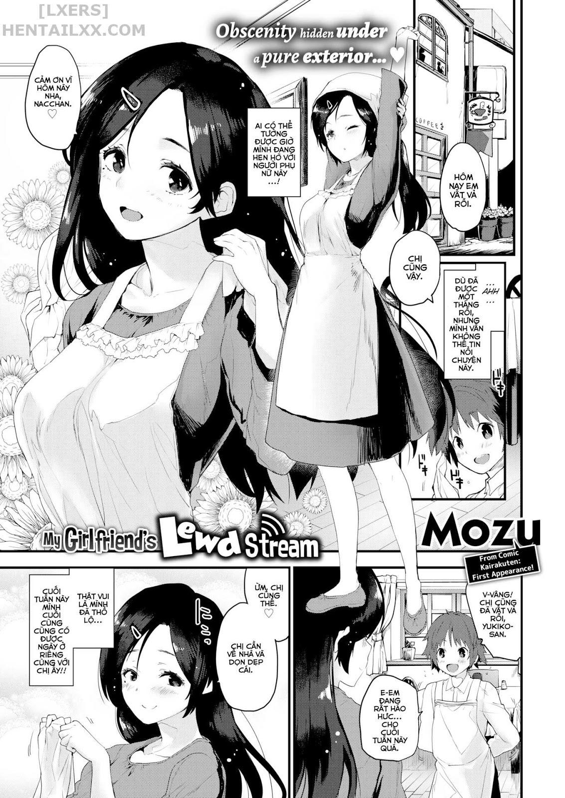 Đọc truyện hentai My Girlfriend’s Lewd Stream - Oneshot