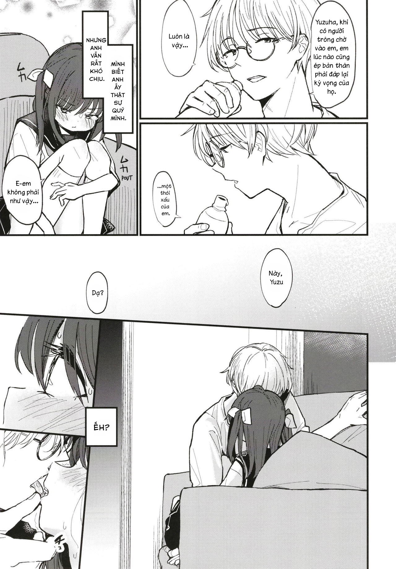 Đọc truyện hentai Onii-chan wa mada Natsuyasumichuu dakara Sex Shitemita - Oneshot - NGỌT