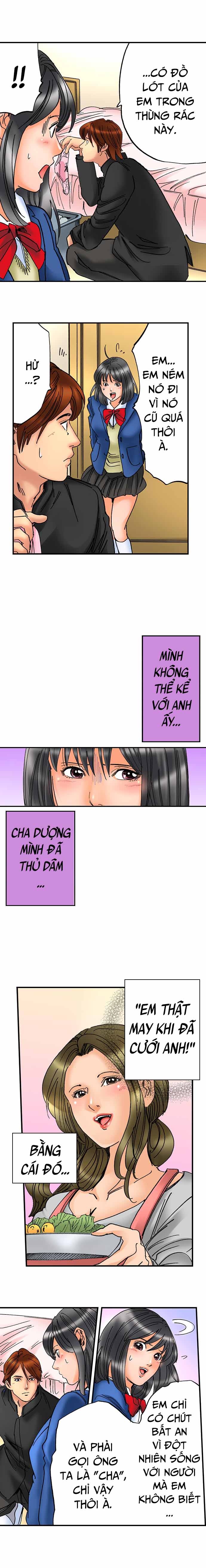 Đọc truyện hentai Tên cha dượng có mưu đồ với cô con gái. - Chap 3-4