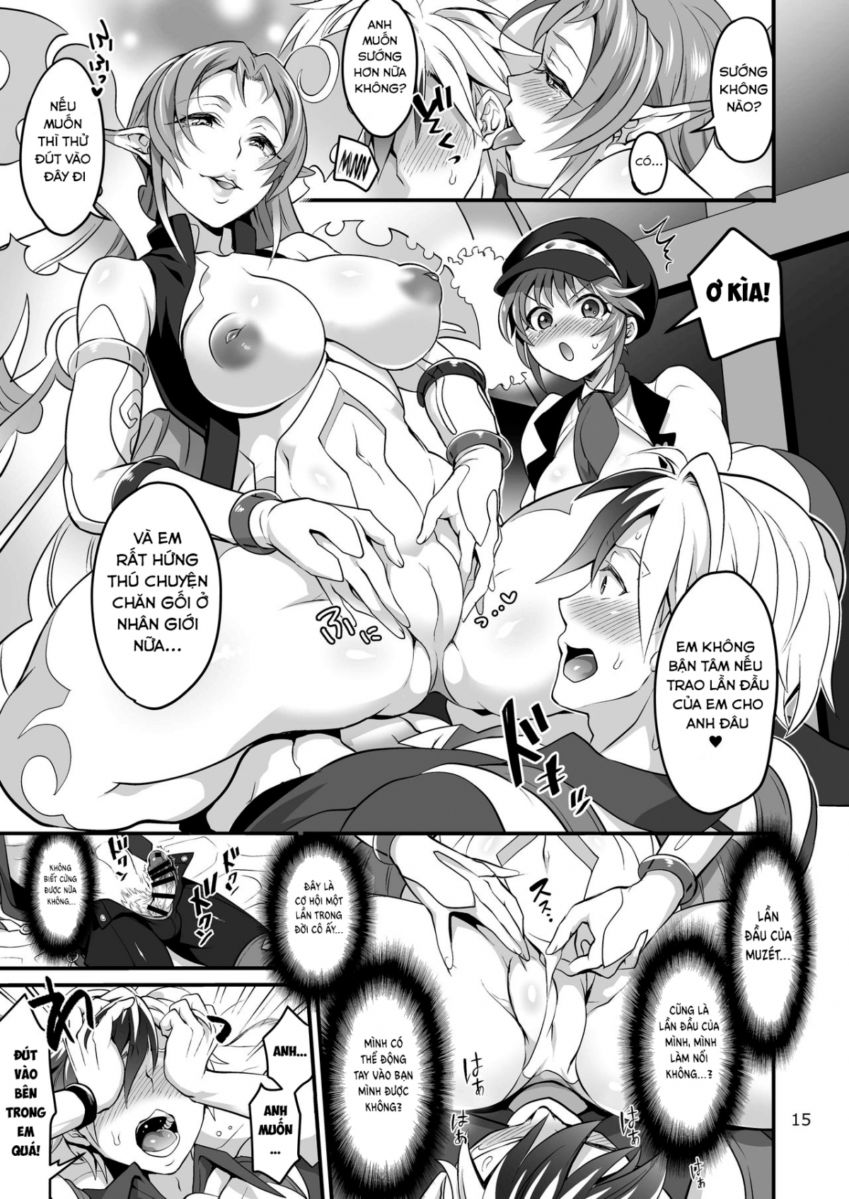 Đọc truyện hentai Happou Bijin Kyoku (Tales of Xillia) - Chap 1