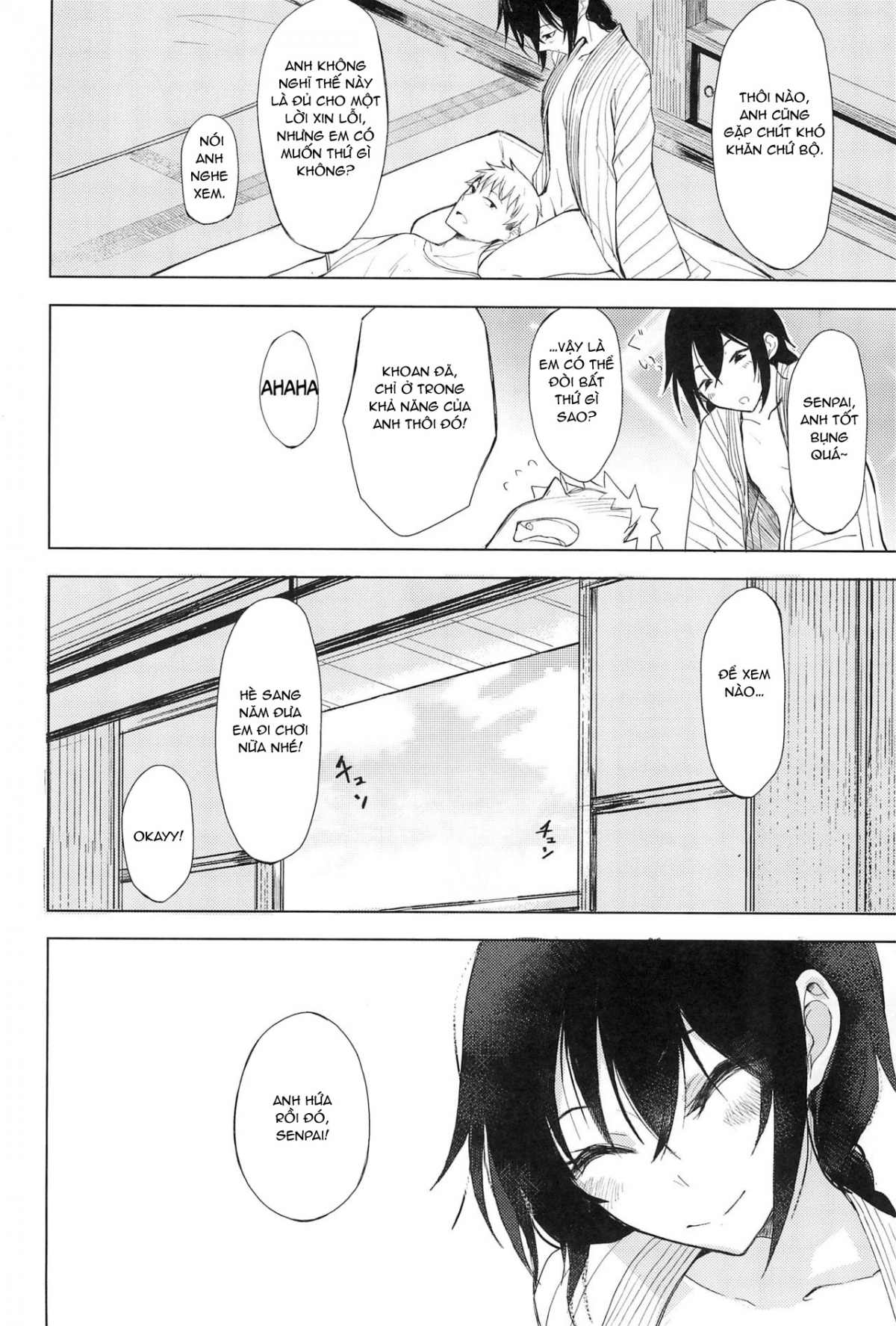 Đọc truyện hentai Kouhai-chan ni Eroi Koto Sareru Hon 5 - Chap 5