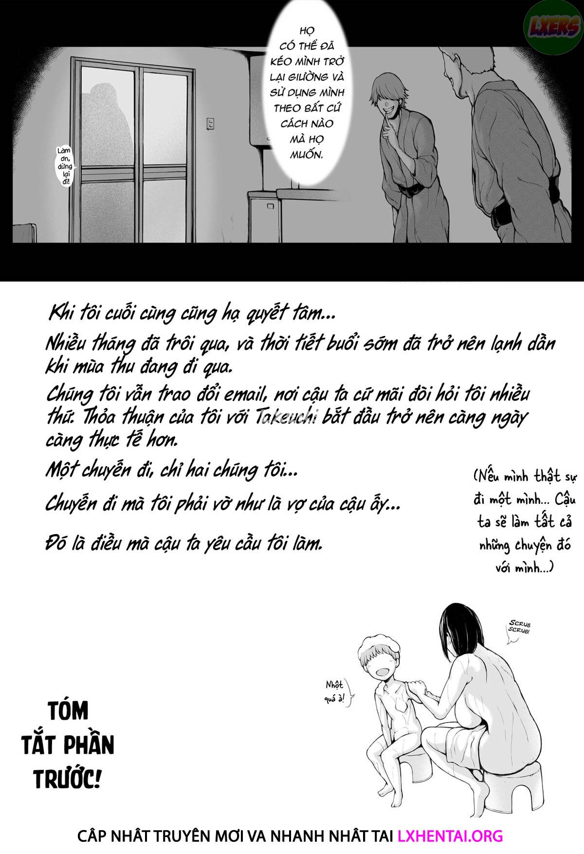 Đọc truyện hentai Hahagui Ottori Okaasan ga Toshishita Yarichin ni Nerawareru Toki - Chap 2A