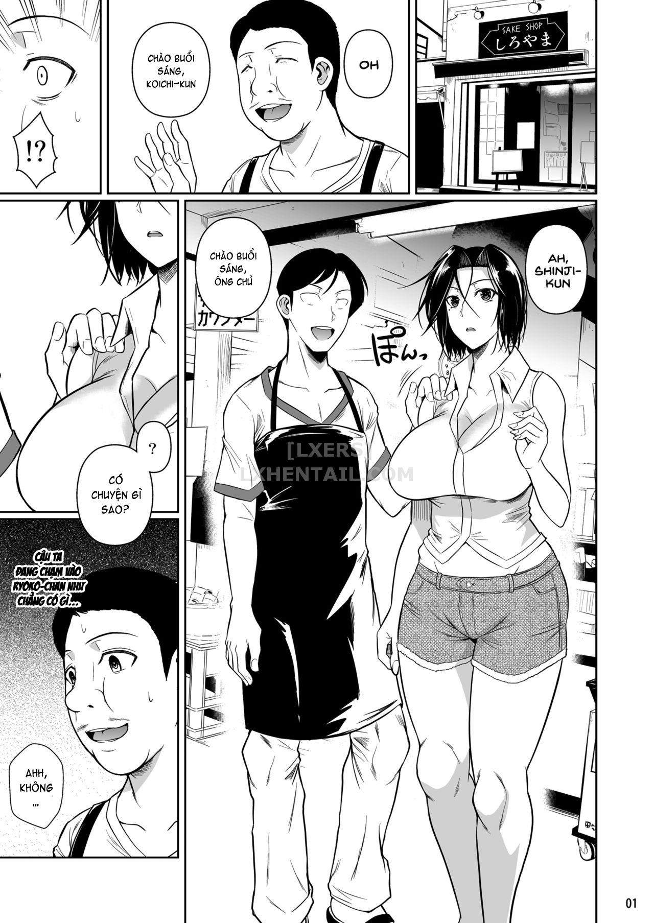 Đọc truyện hentai The Downtown Shopping Street's Wife's Holes - Chap 2