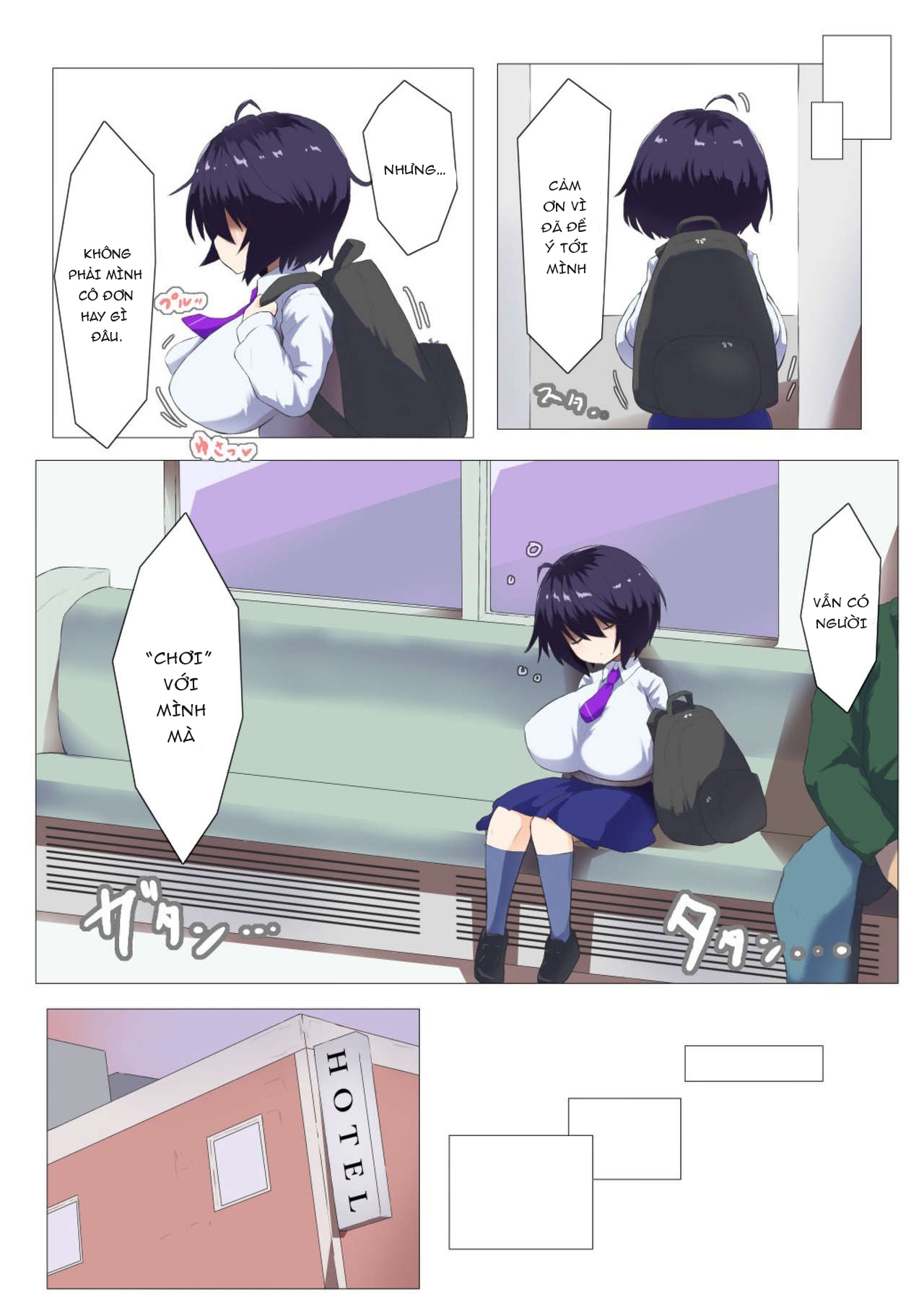 Đọc truyện hentai Kurai Mutsumi wa Ecchi Shitai - Oneshot