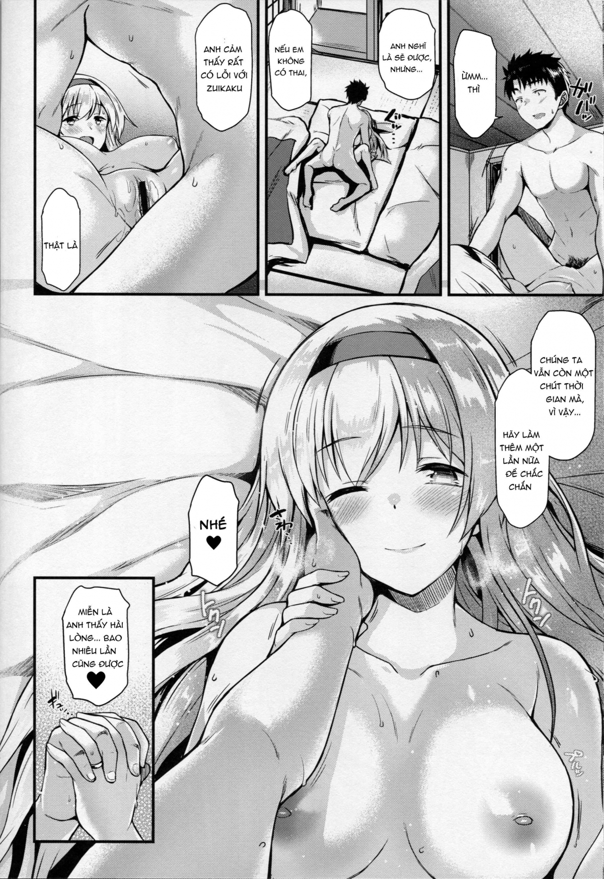 Đọc truyện hentai Làm Tình Với Shoukaku Ở Suối Nước Nóng (Kantai Collection -KanColle-) - Ngọt
