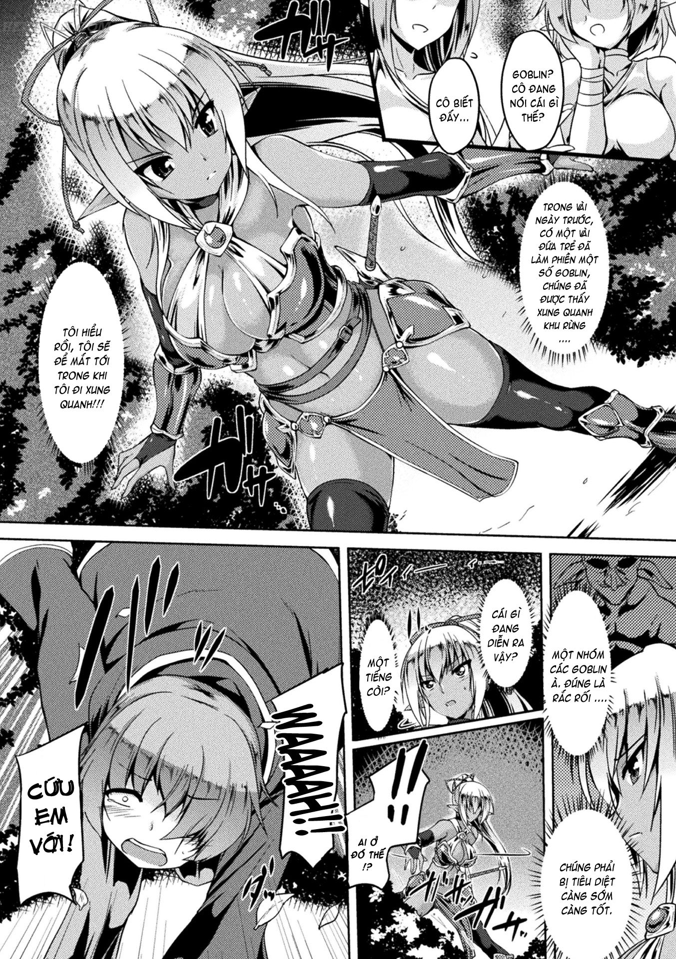 Đọc truyện hentai Gang-Raped Dark Elf - Oneshot