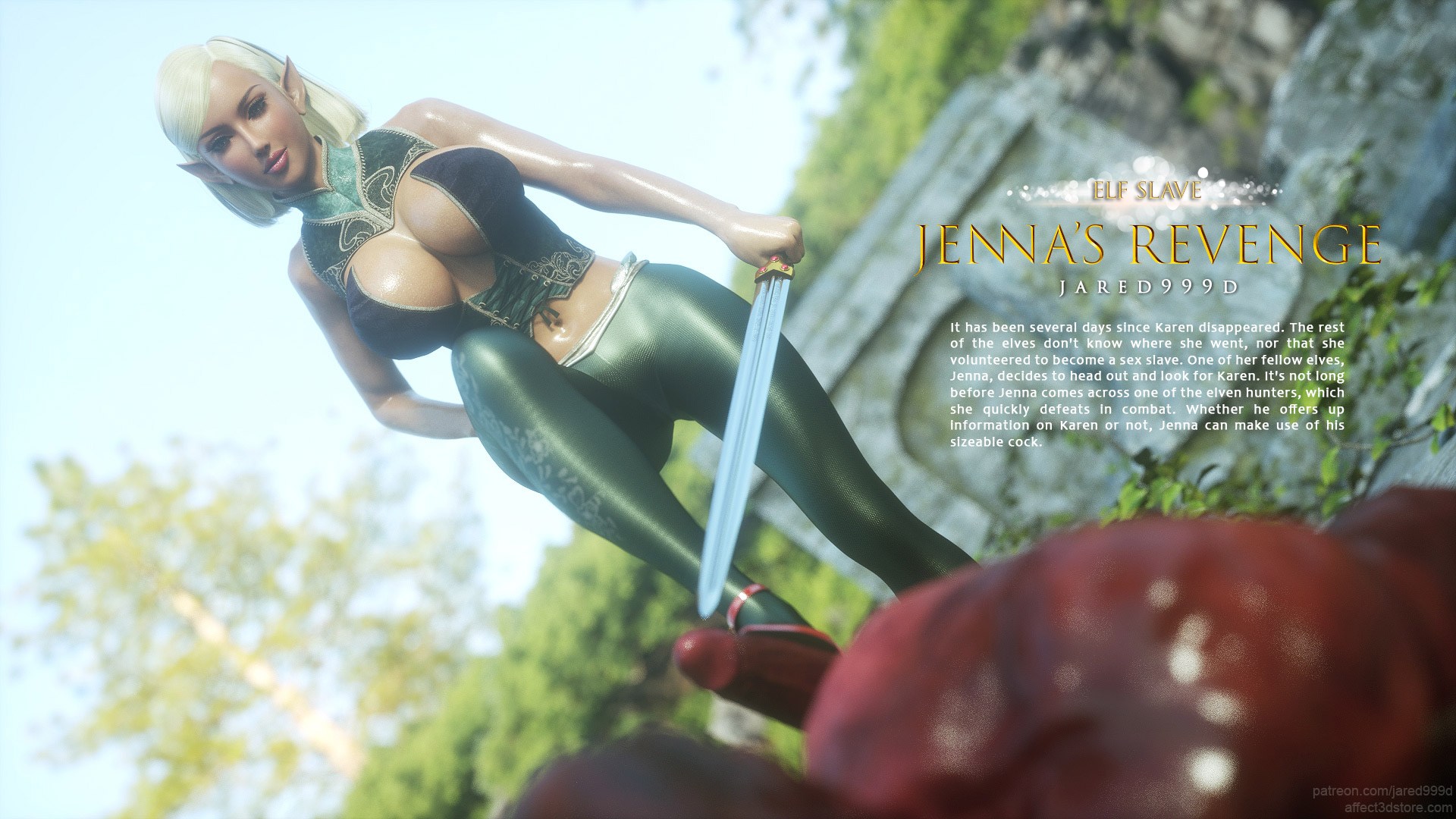 Đọc truyện hentai Elf Slave - Chapter 7.5: Story Digest