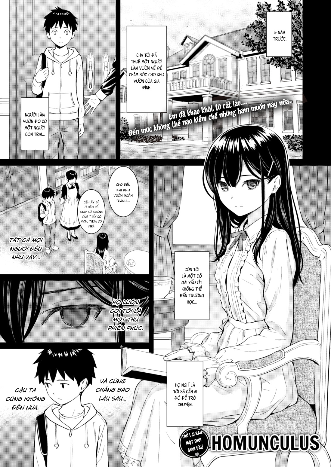 Đọc truyện hentai Khu Vườn Bí Mật - Oneshot [Không che]