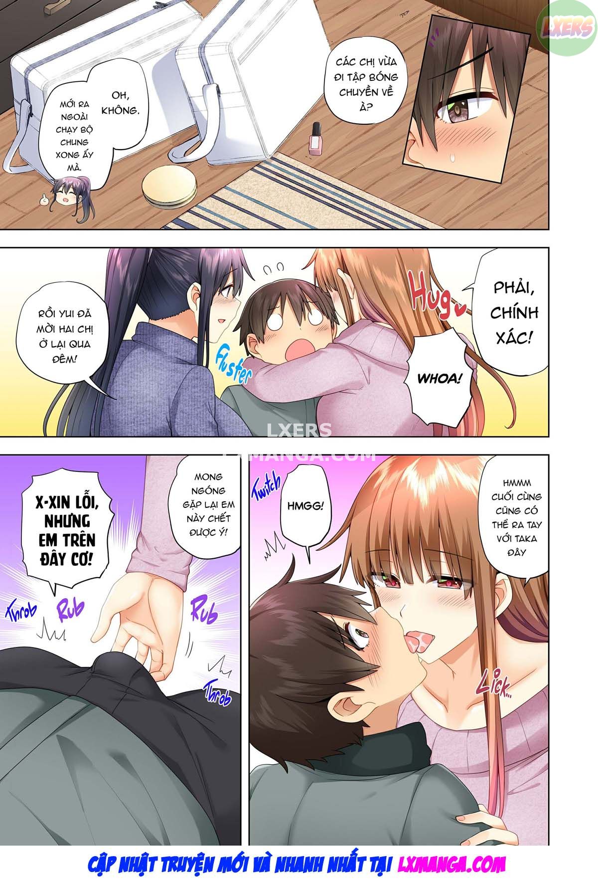 Đọc truyện hentai Onee-chan no Wasuremono o Todoke ni Kita Hazu nanoni - Chap 5 - New Years Match