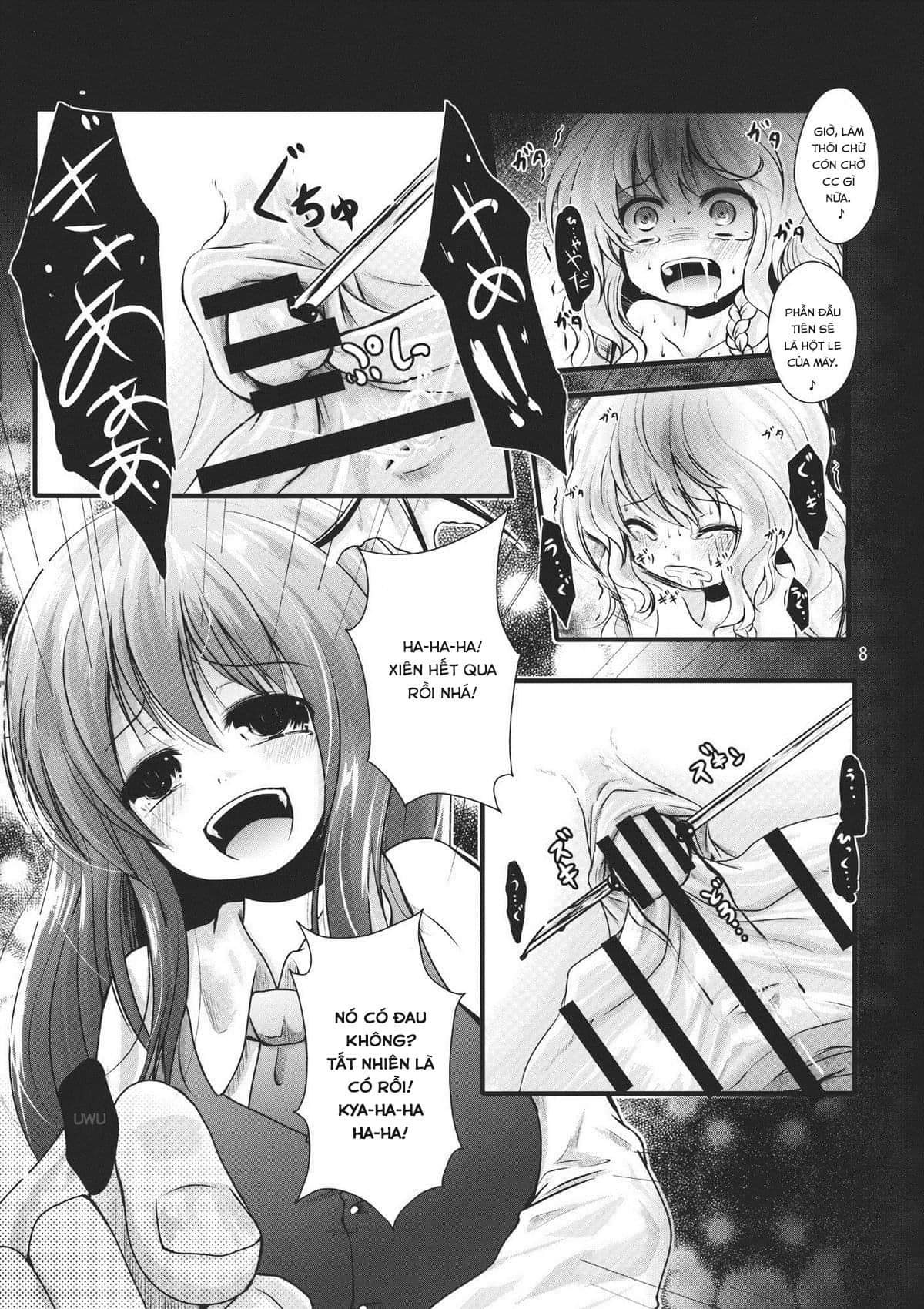 Đọc truyện hentai Kirisame Sange (Touhou Project) - Oneshot