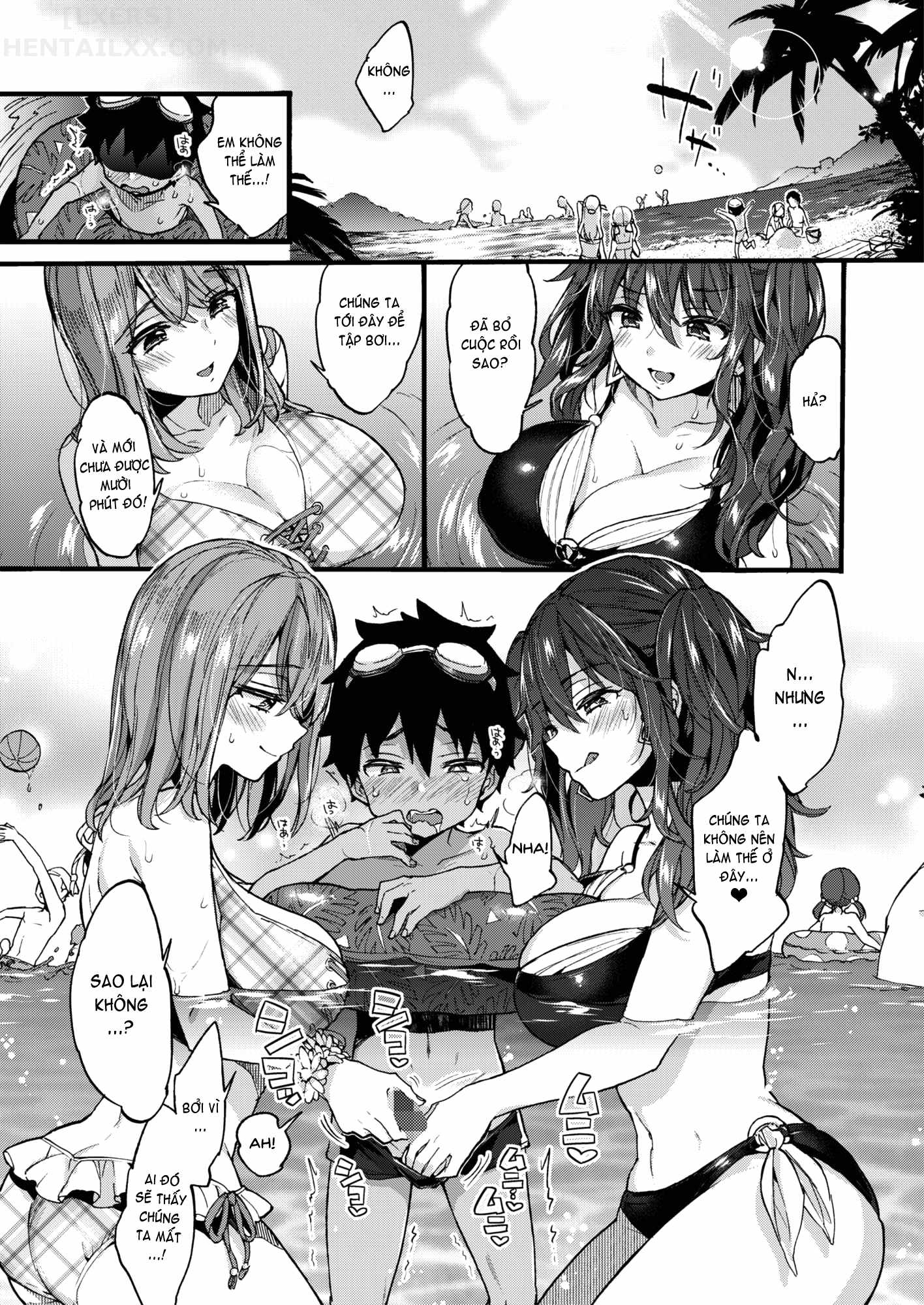 Đọc truyện hentai Fuyuyasumi Wa Itoko No Onee-Chan Ni Asonde Moraimashita. - Chap 2