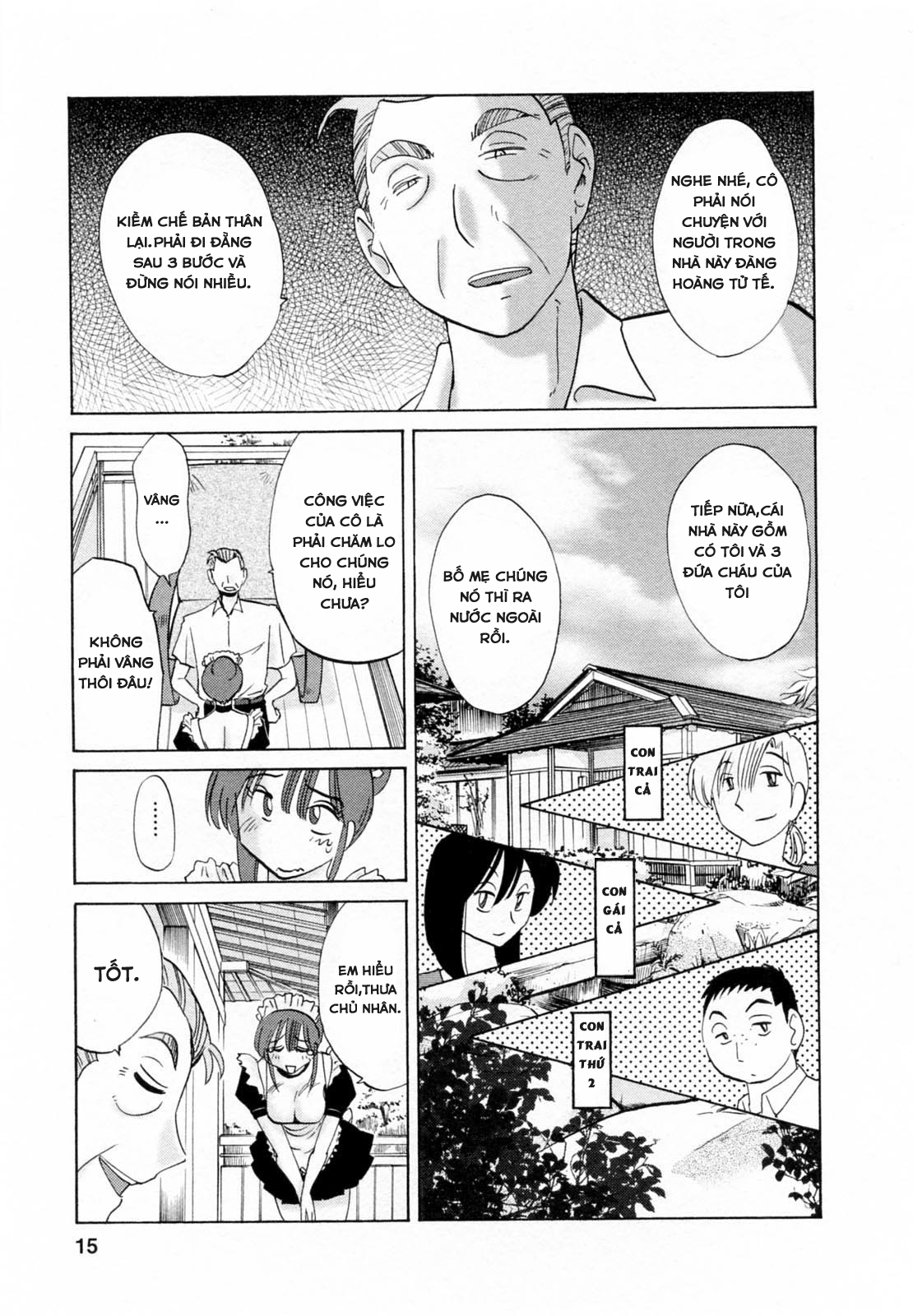 Đọc truyện hentai Maid No Mitsuko-San Vol.1 - Chap 1: Bắt đầu làm hầu gái.