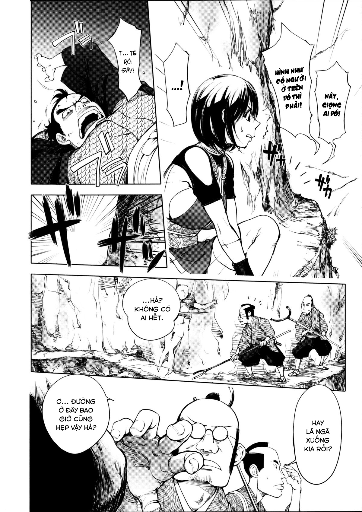 Đọc truyện hentai Nàng Kunoichi ngơ ngác - Chap 6 - Vách Núi Tới Thiên Đường